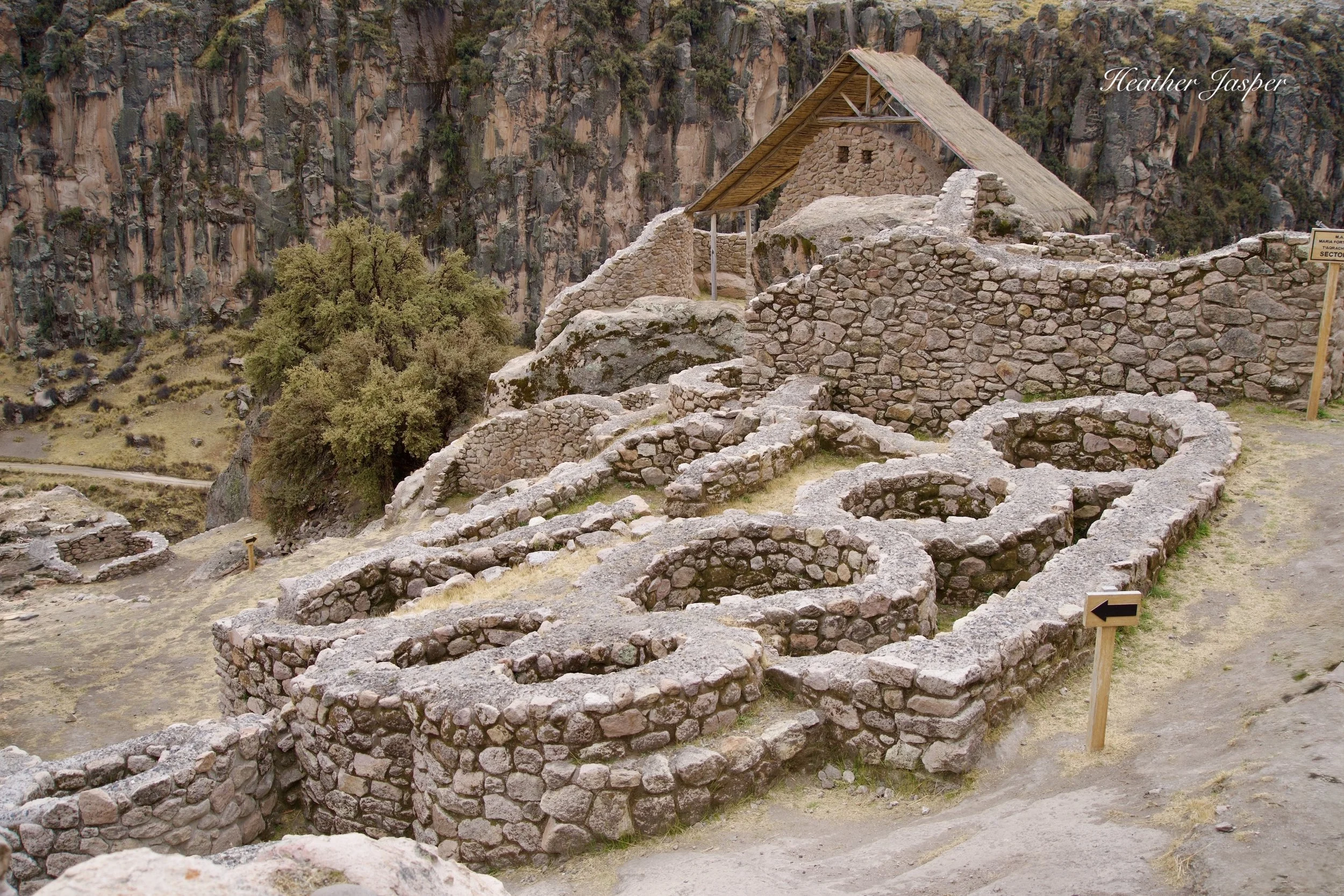 tombs at Taqrachullo Peru