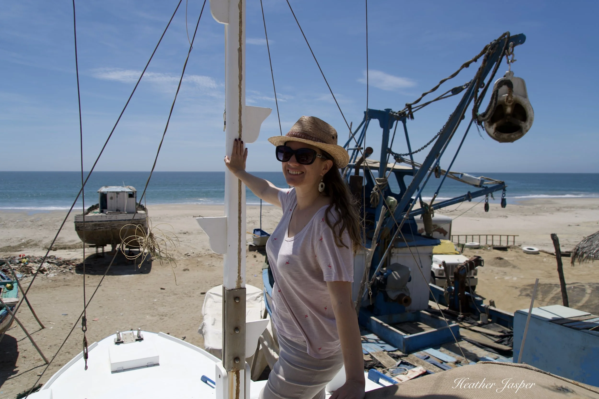 aboard the Miss Texas in Cabo Blanco Peru