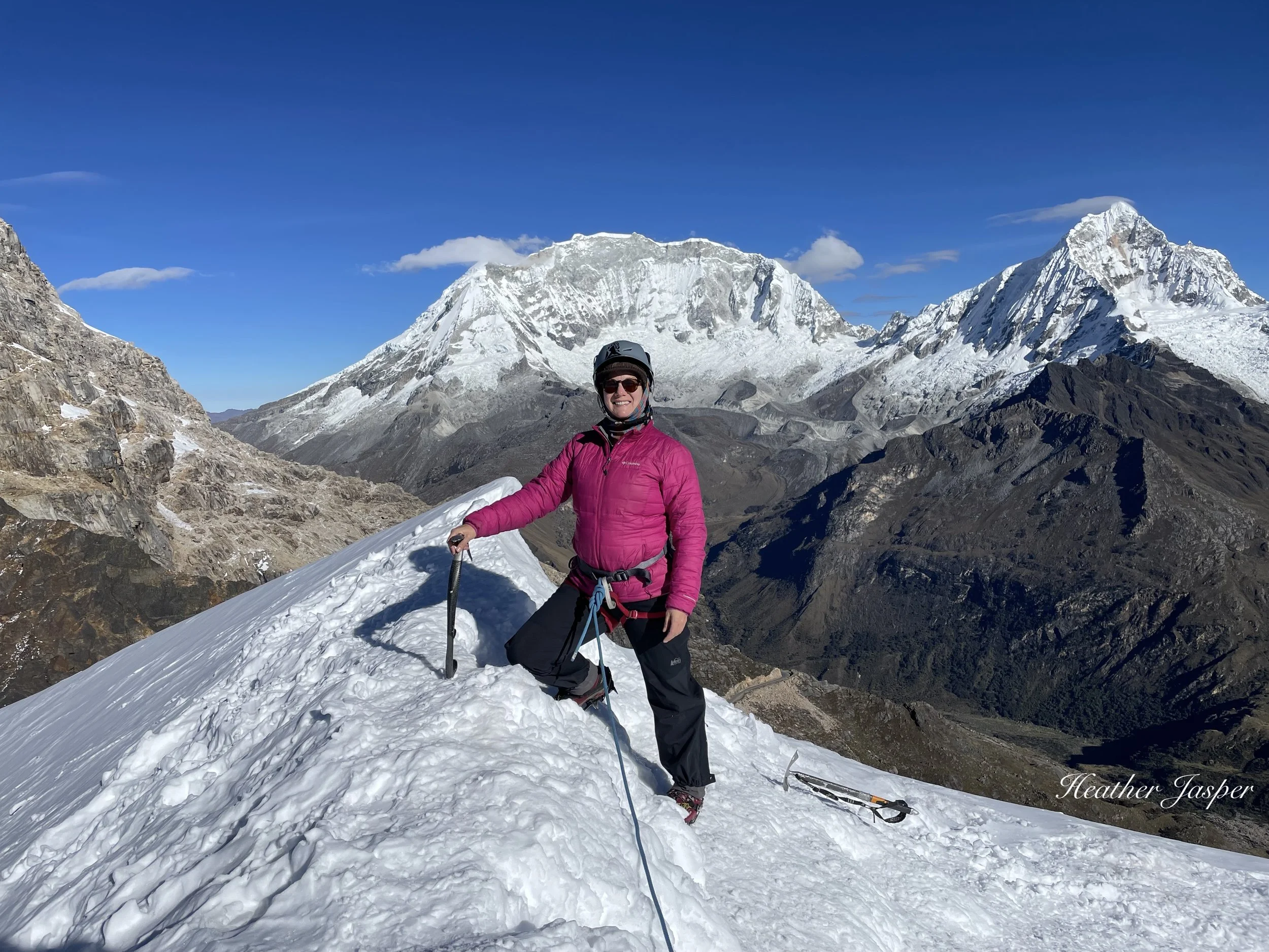 Climbing Mateo Cordillera Blanca Peru