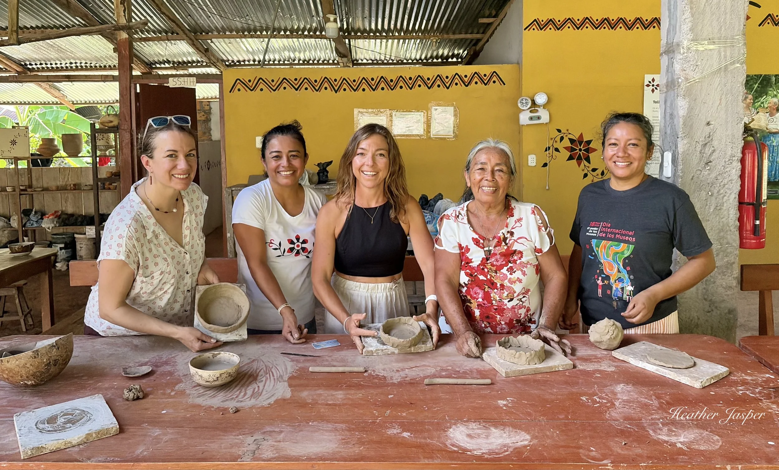 pottery workshop Chazuta Yana Rumi