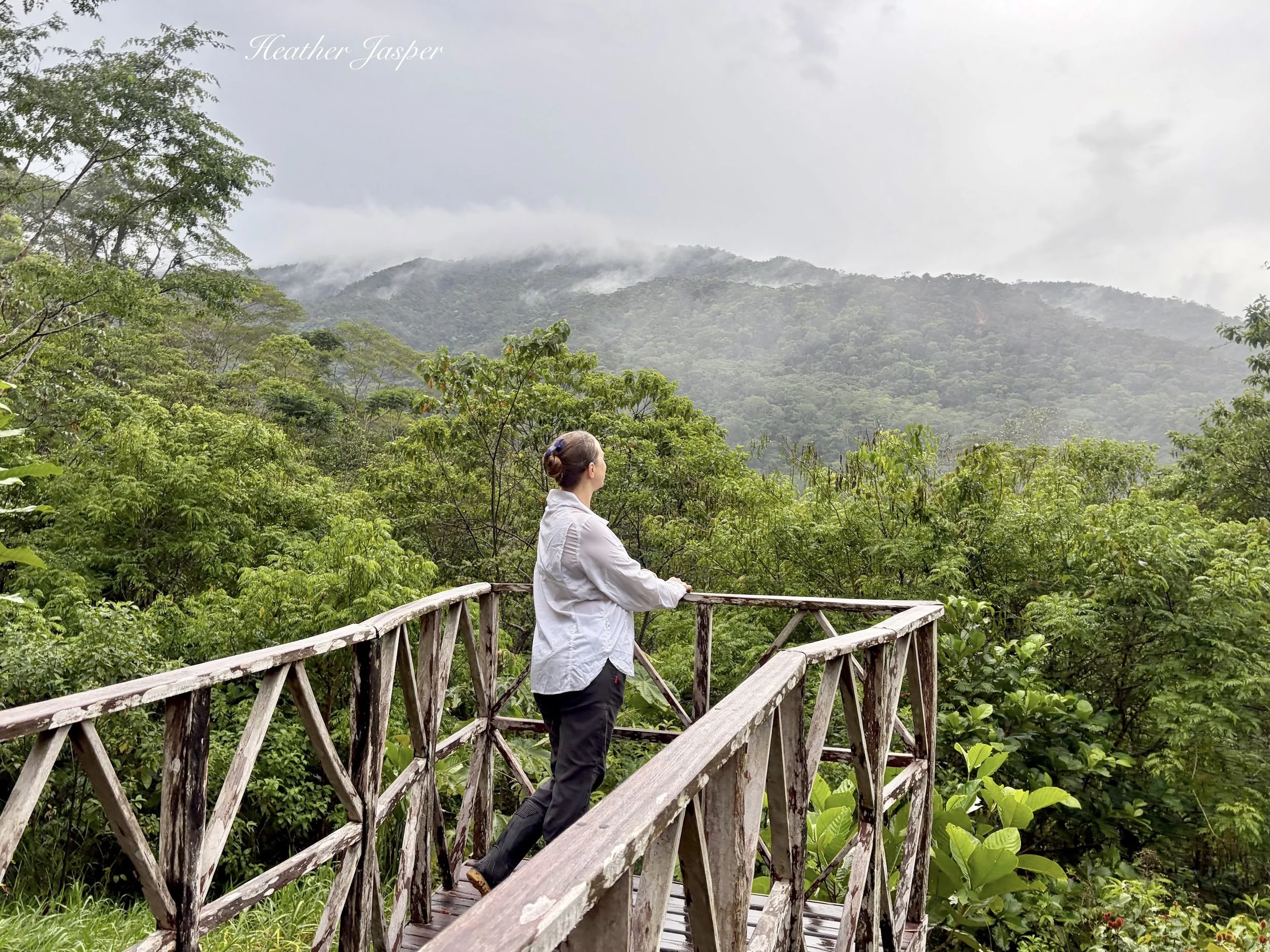hiking at Bosque Guardian Lodge