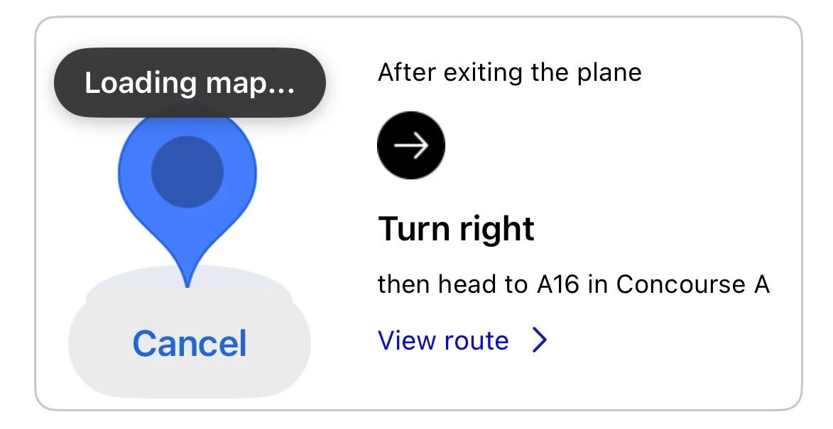 using airline apps travel tip