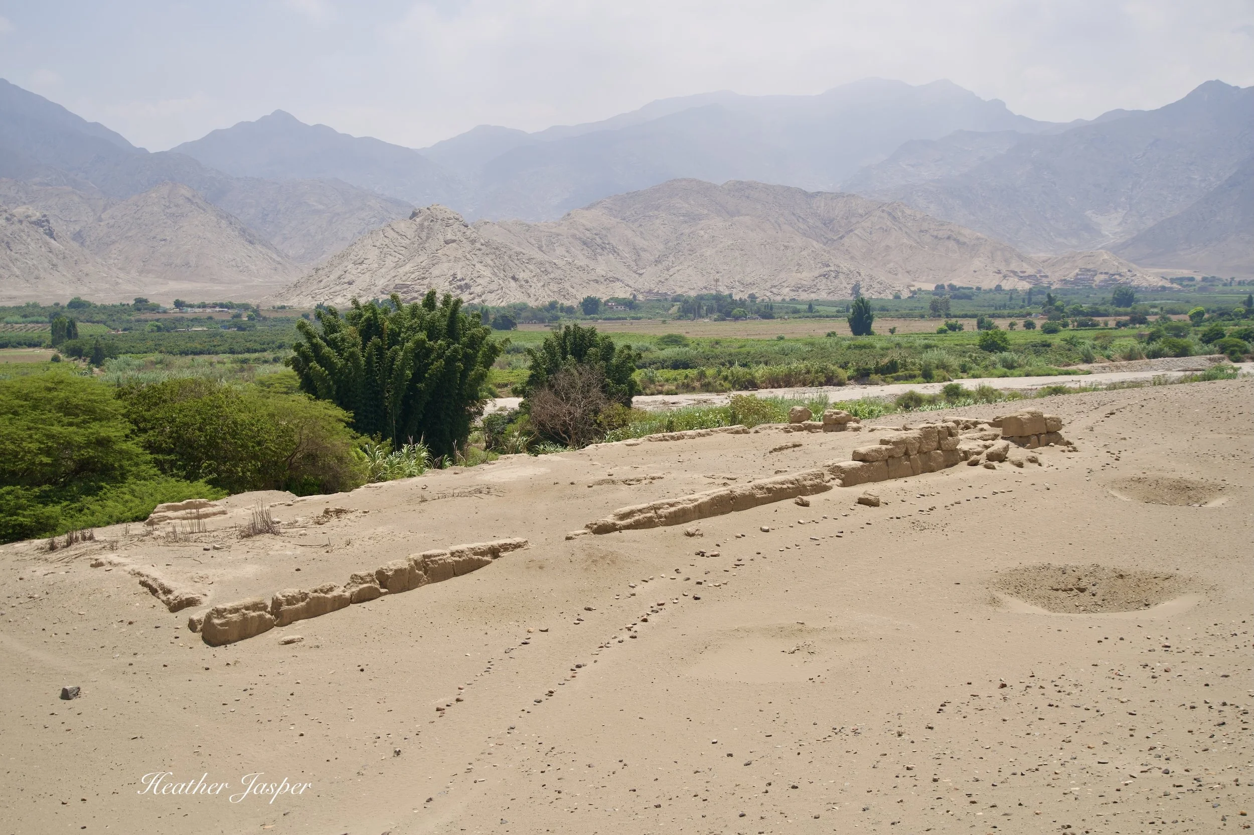 Chancay building near Caral Supe Peru