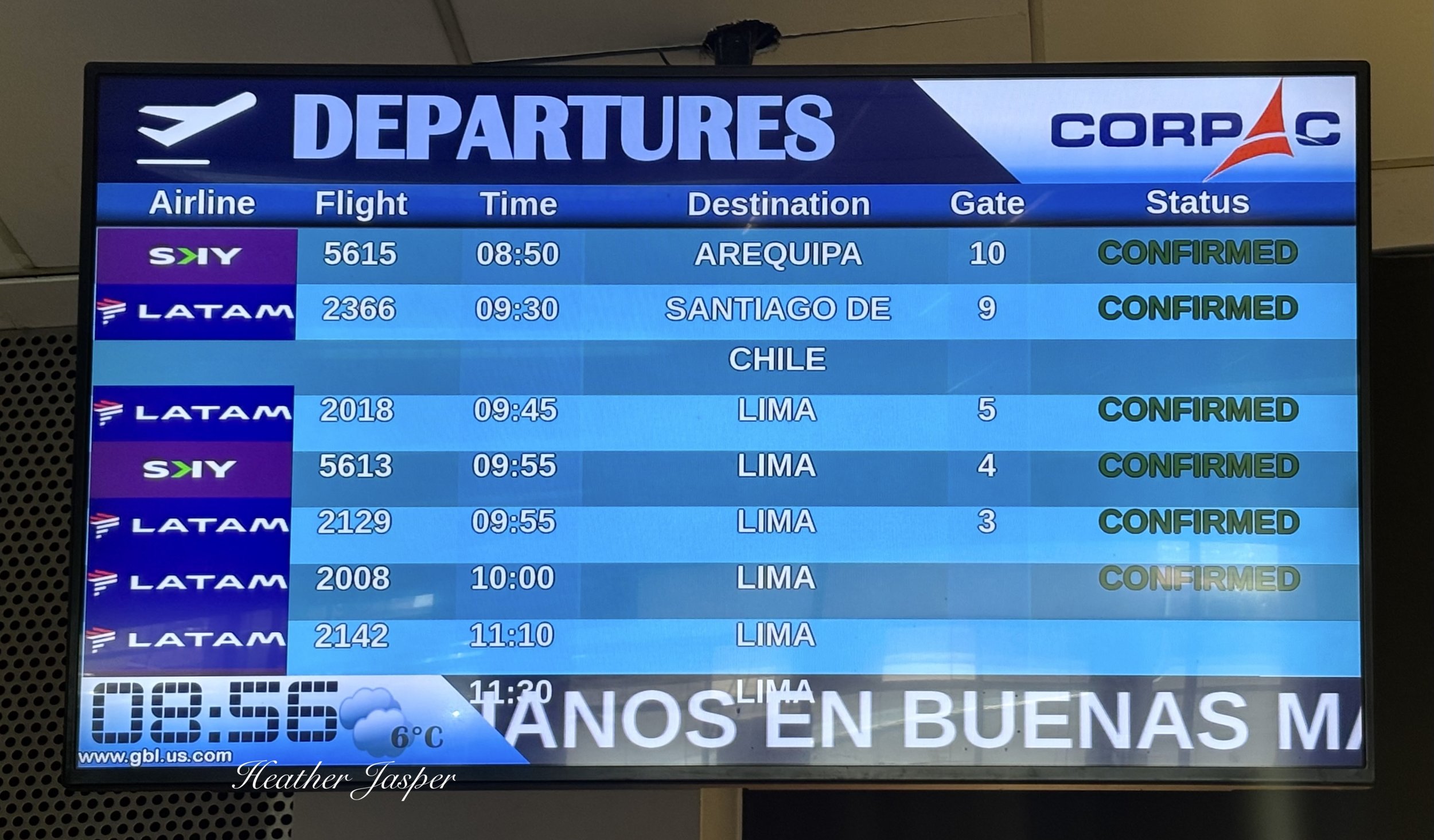 Cusco airport flights to Lima Peru