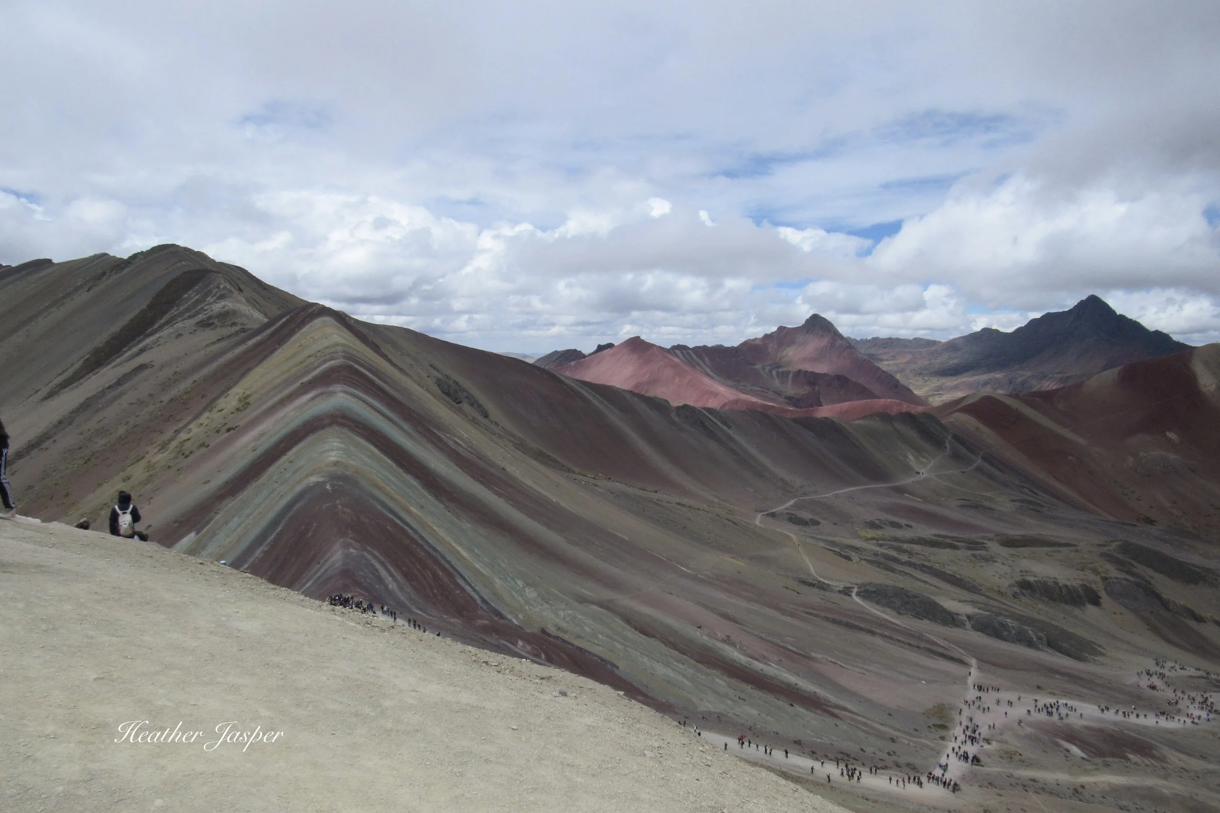 trails to Rainbow Mountain Cusco Peru