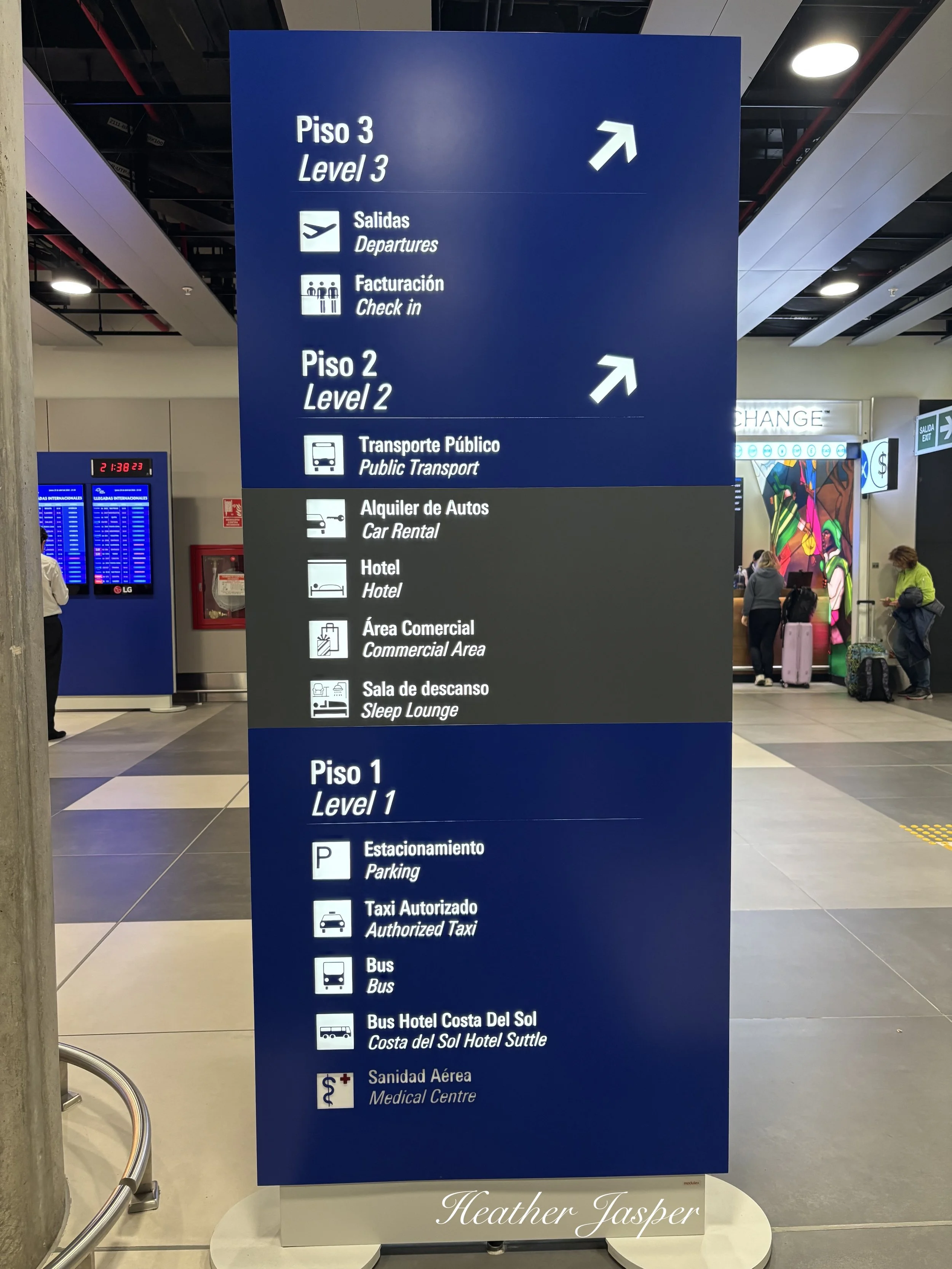 services at Lima airport Peru