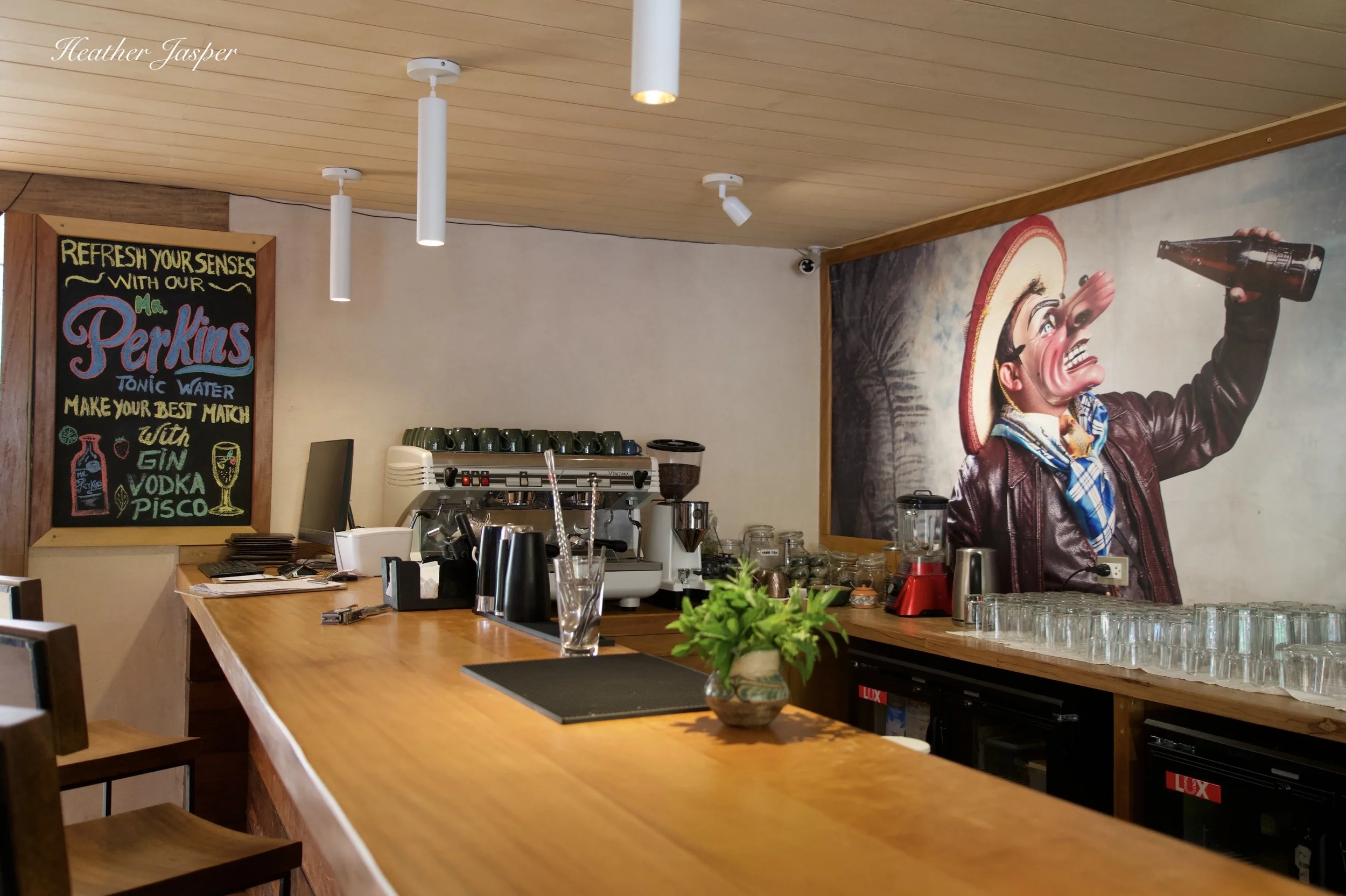 Las Qolqas Eco Resort bar Ollantaytambo Sacred Valley Peru