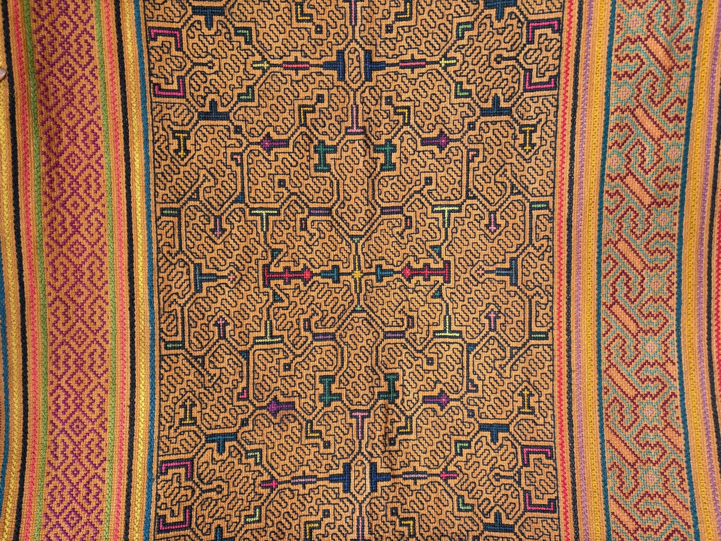traditional Shipibo art in Pucallpa Peru