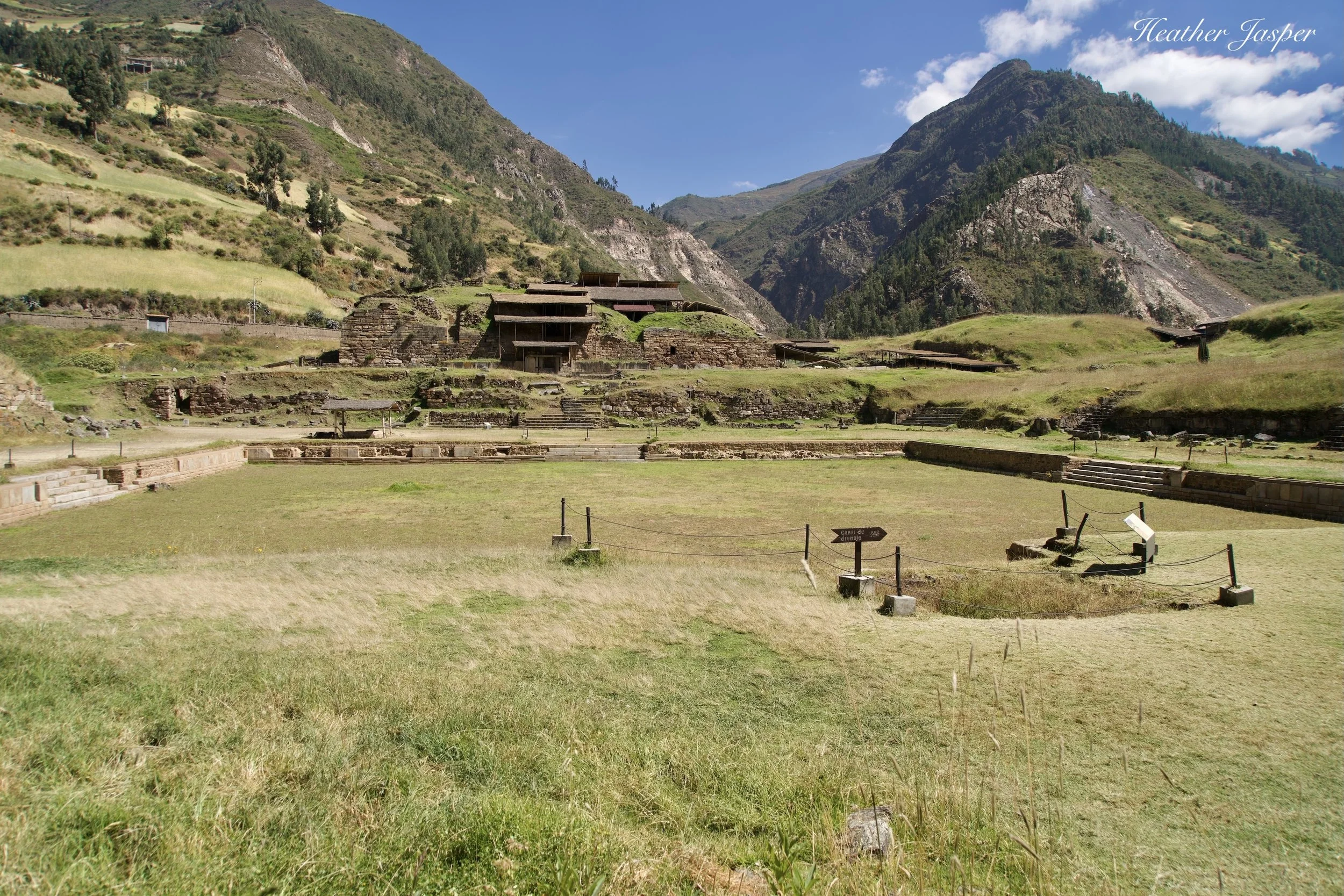 square plaza at Chavín de Huántar Peru