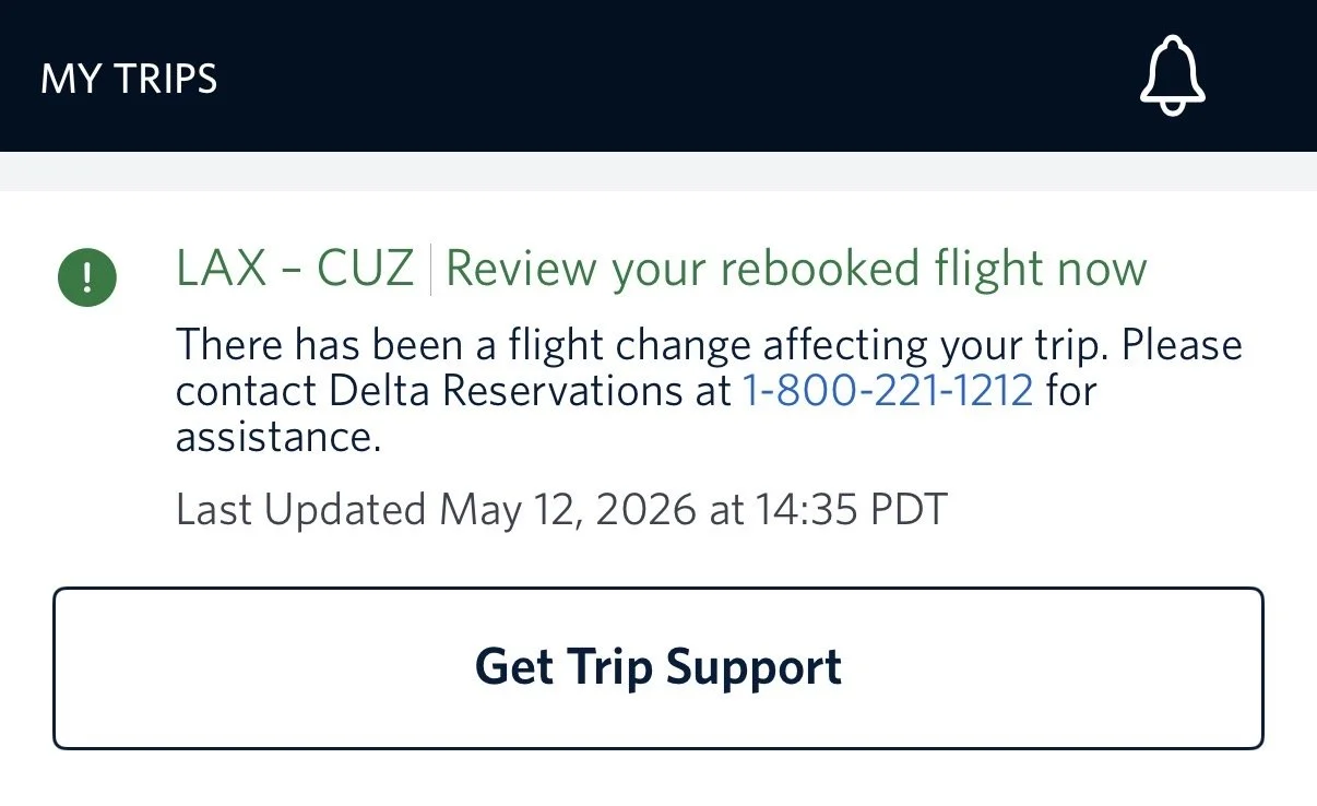 always download the airline app