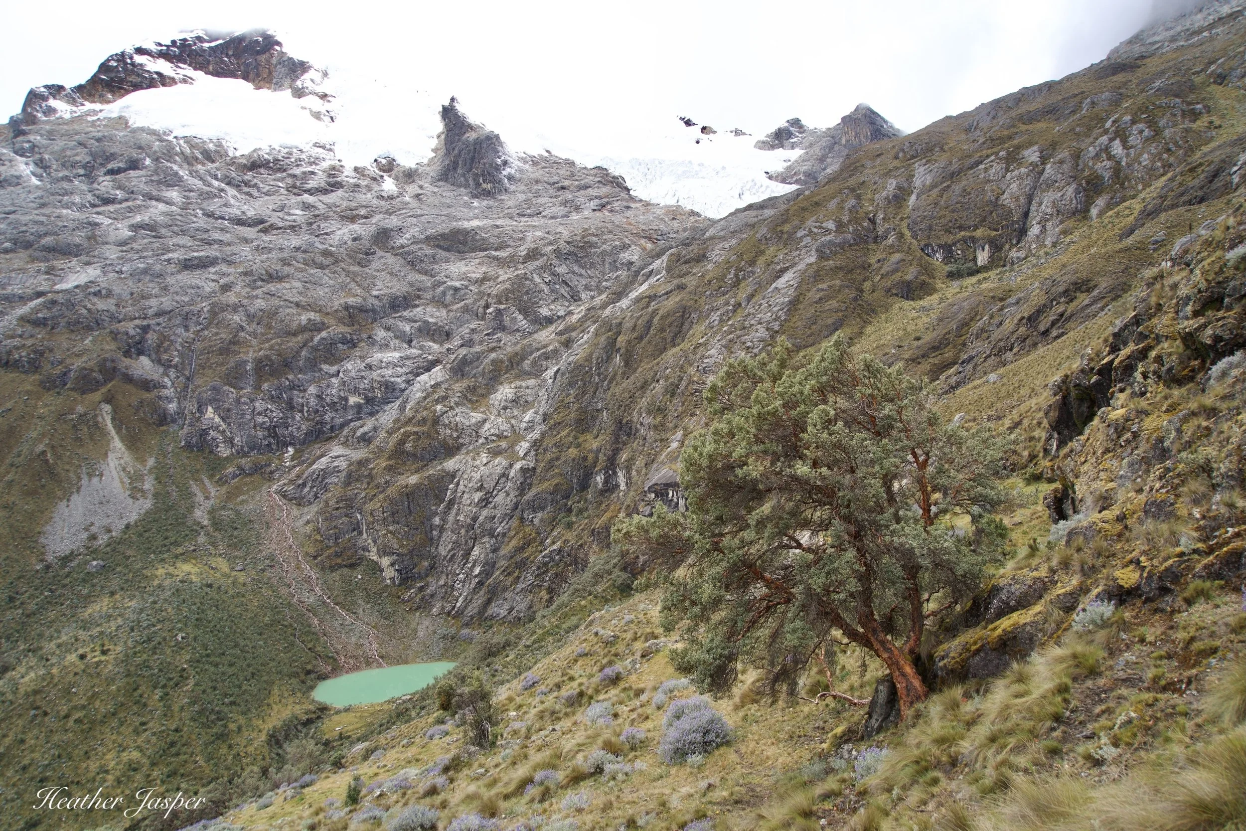 Pacchacocha and Yanapaccha in Huascaran National Park Peru