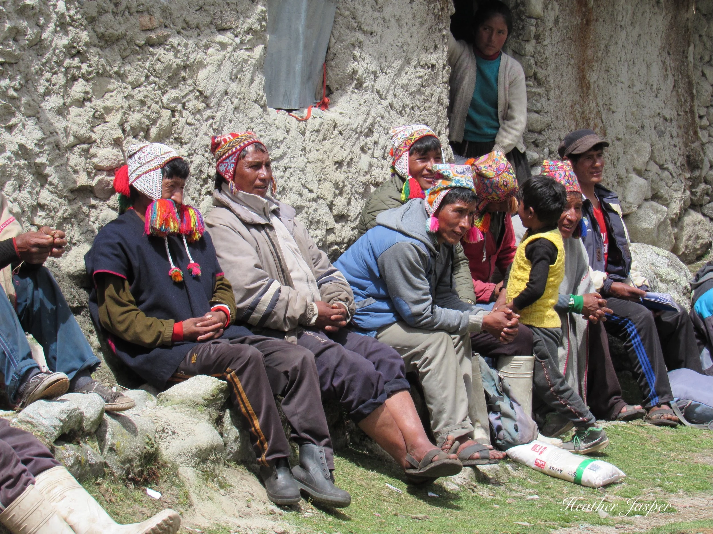 los varones de Japu de la Nación Q'ero