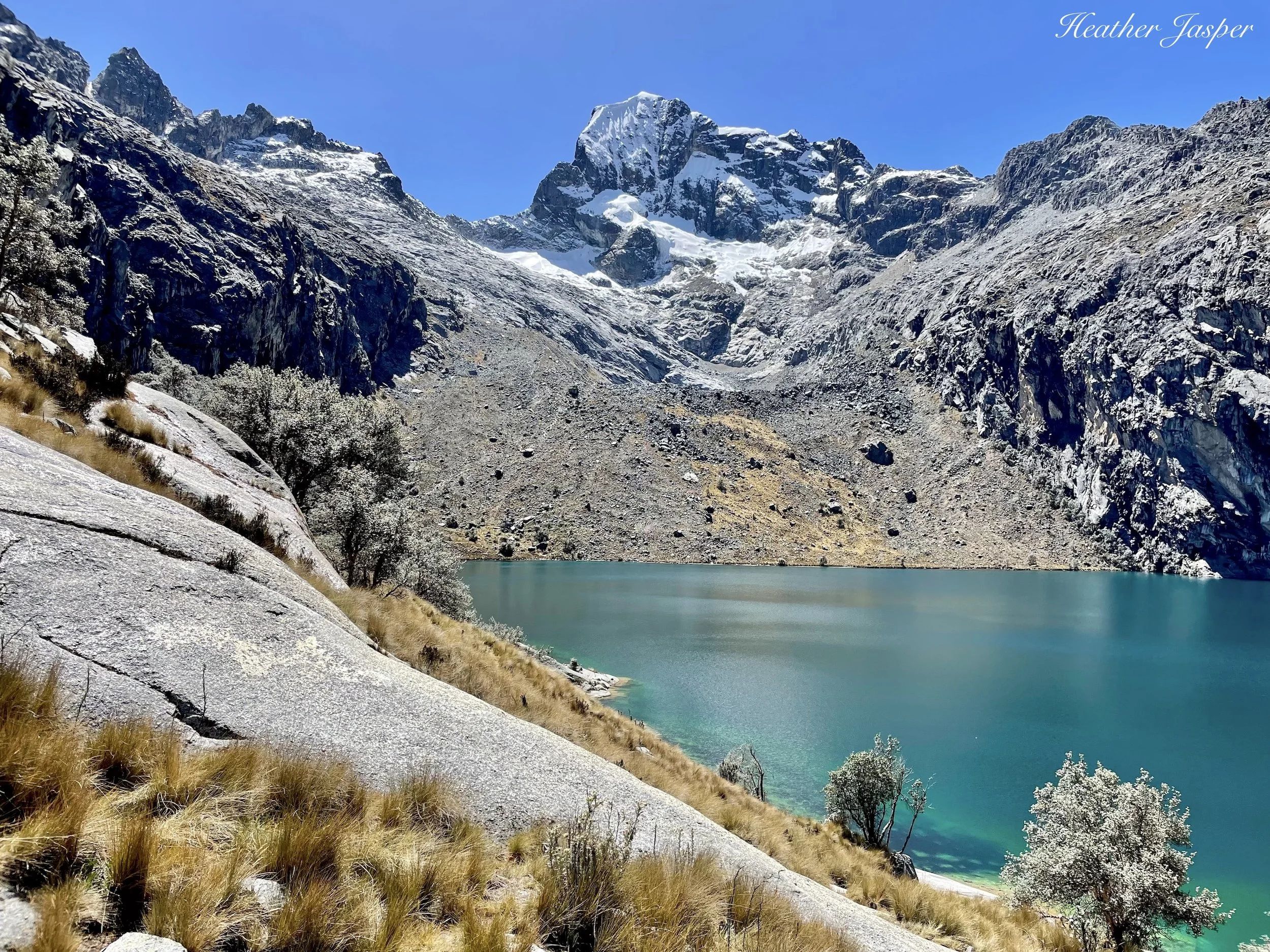 Churup Lake Cordillera Blanca Peru