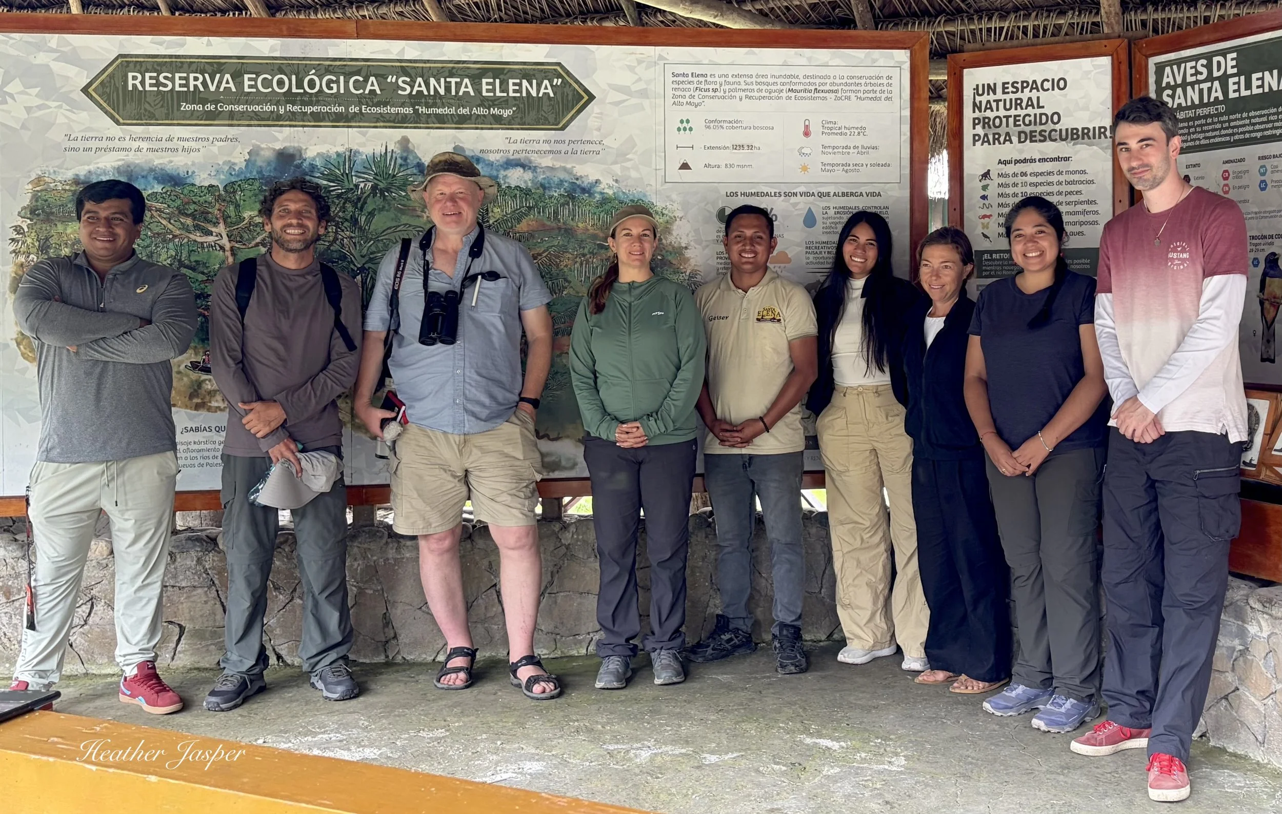 Group tour in northern Peru