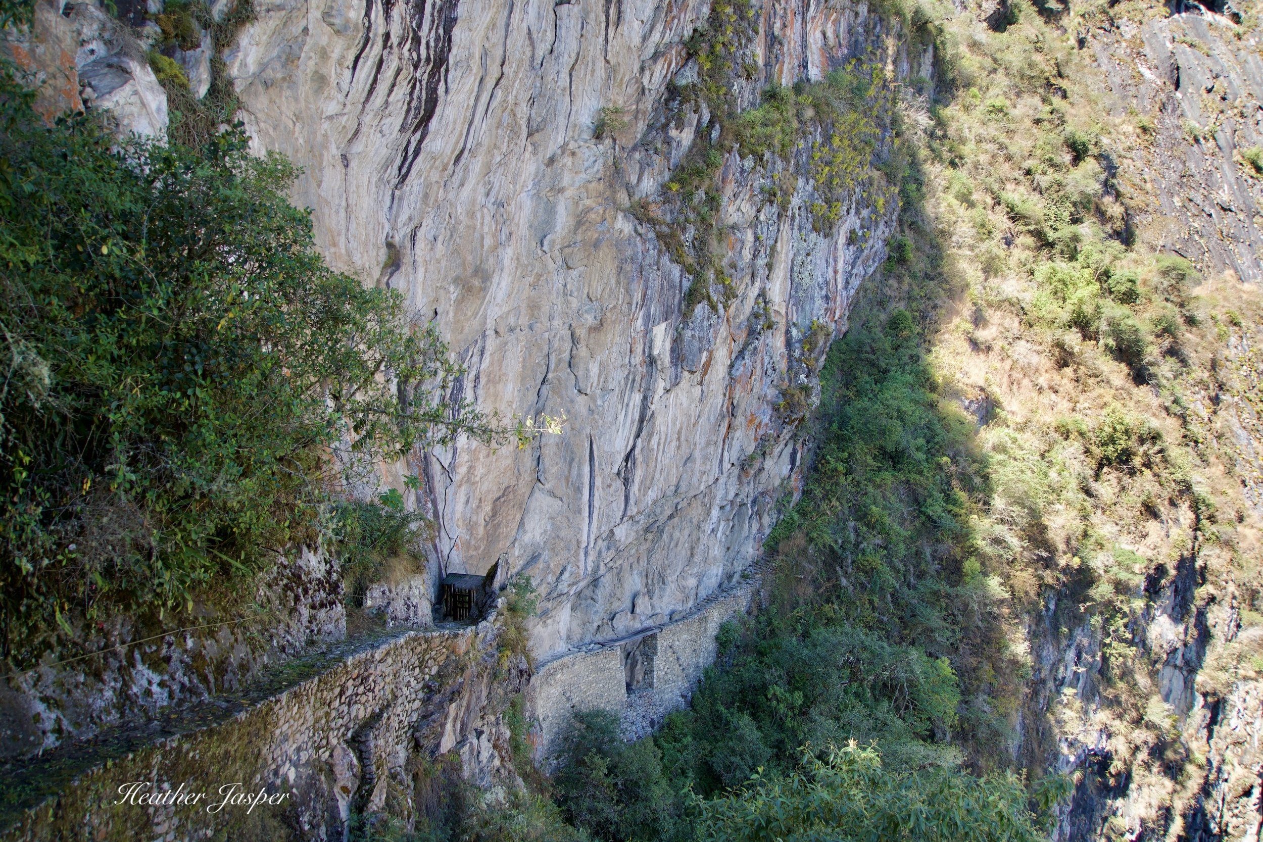 Inca Bridge Machu Picchu Peru