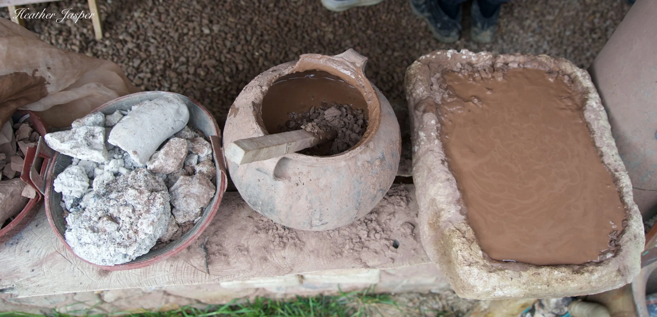 how to source clay from nature