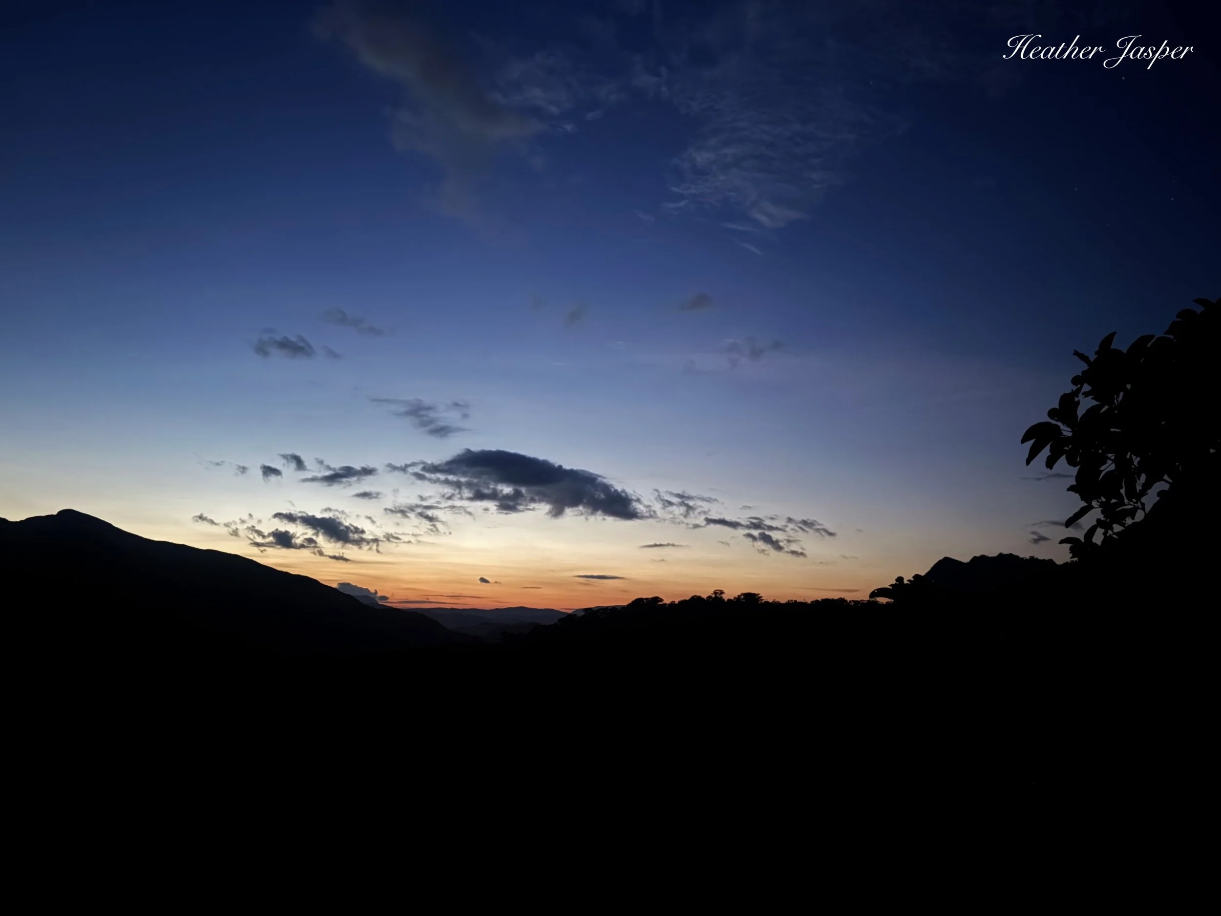 sunrise at Aconabikh Tarapoto Peru