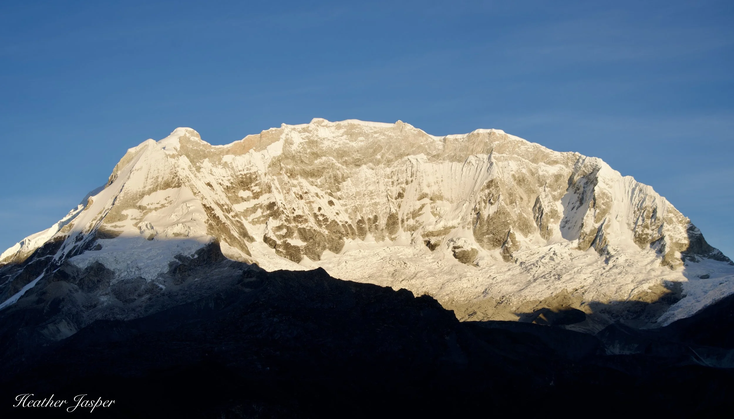 Huascaran Mountain Cordillera Blanca Peru