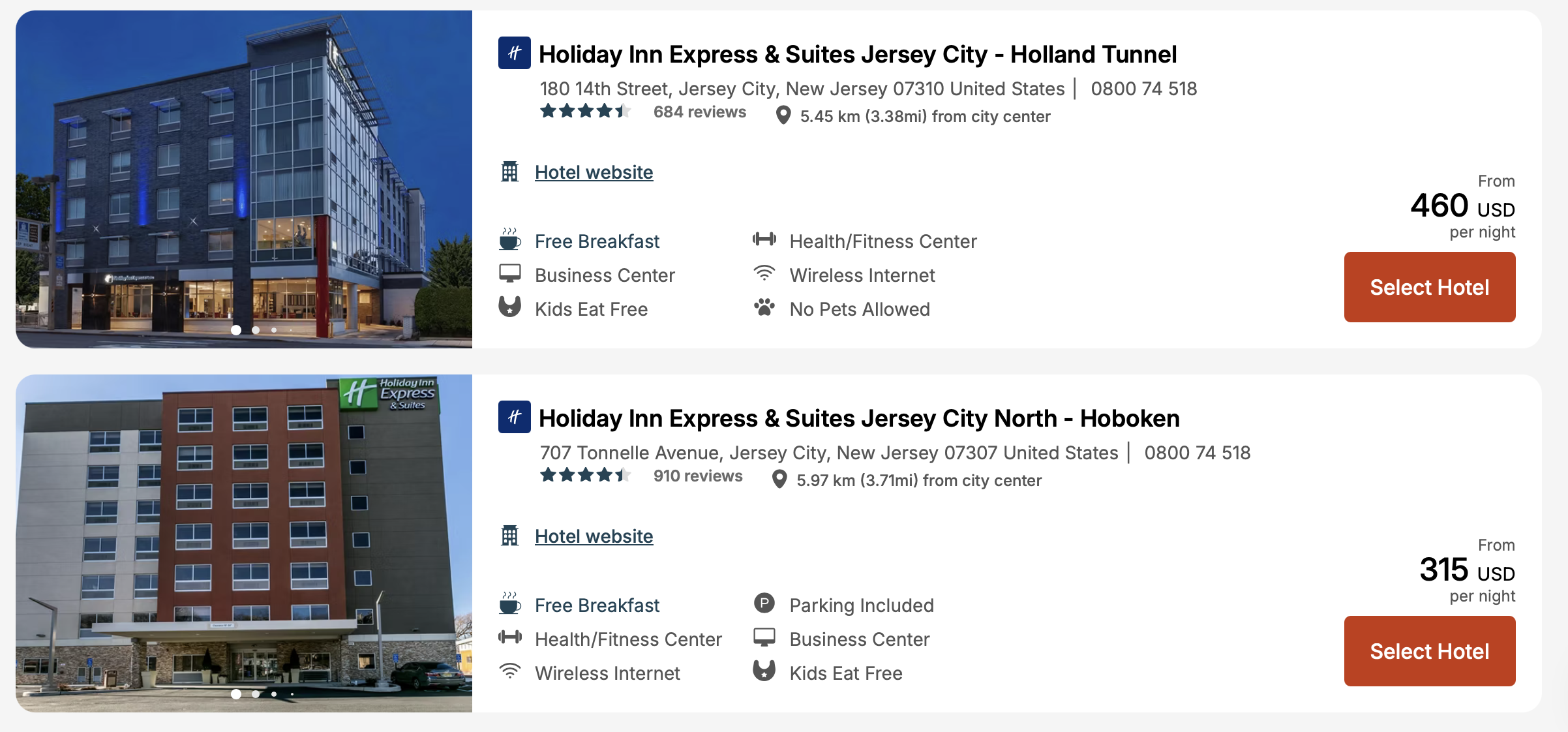how to calculate hotel prices