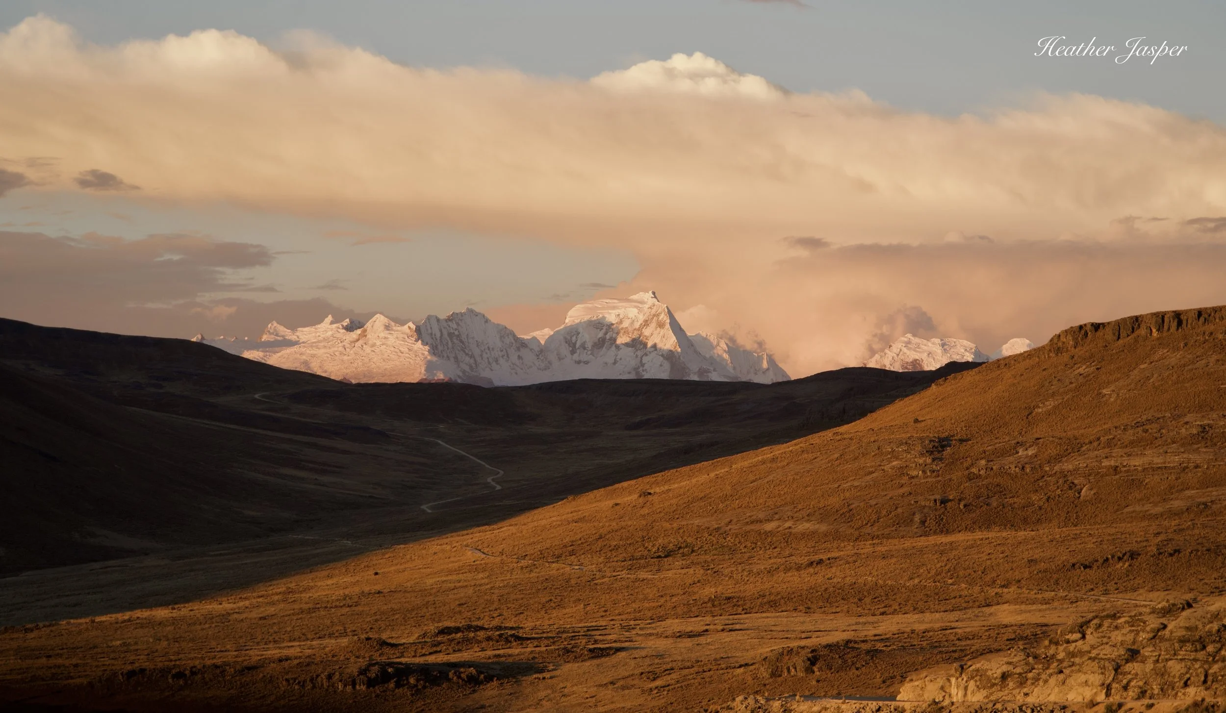 Cordillera Negra y Cordillera Blanca Peru
