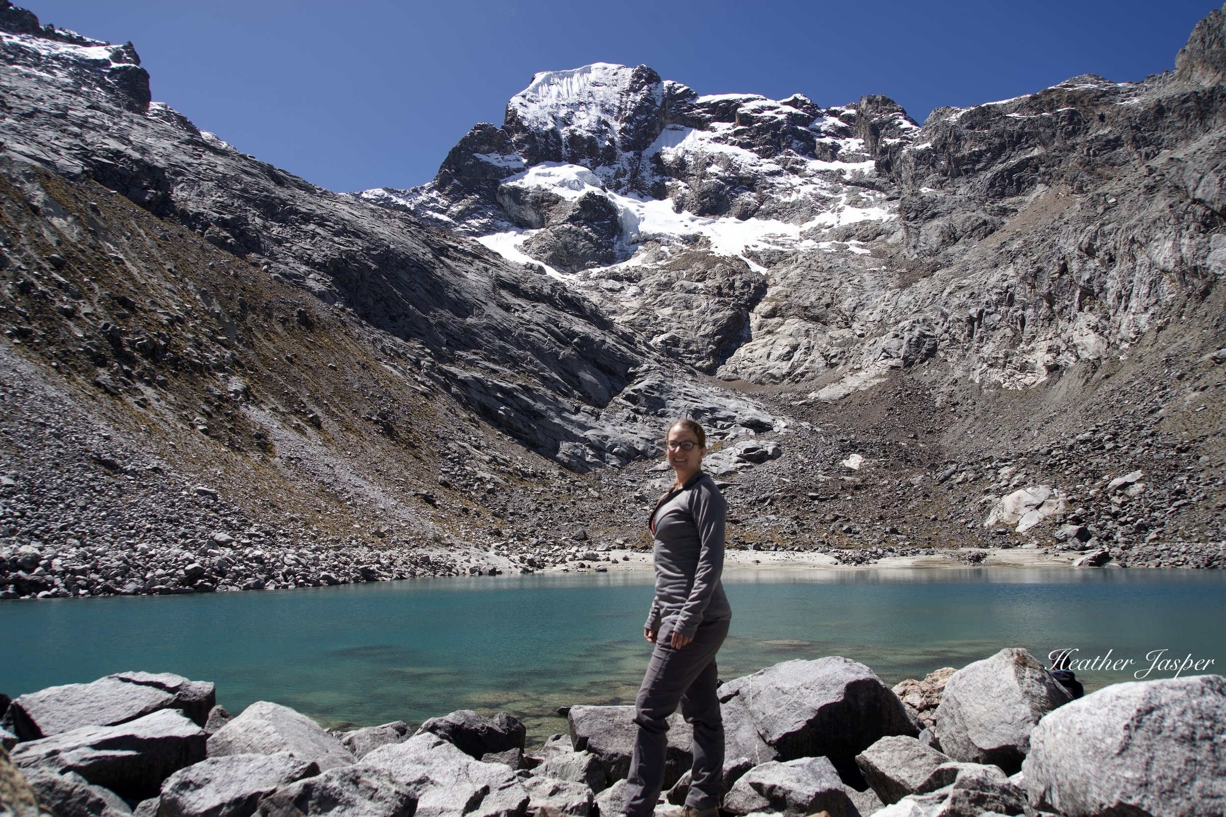 hiking in the Cordillera Blanca Huaraz Peru