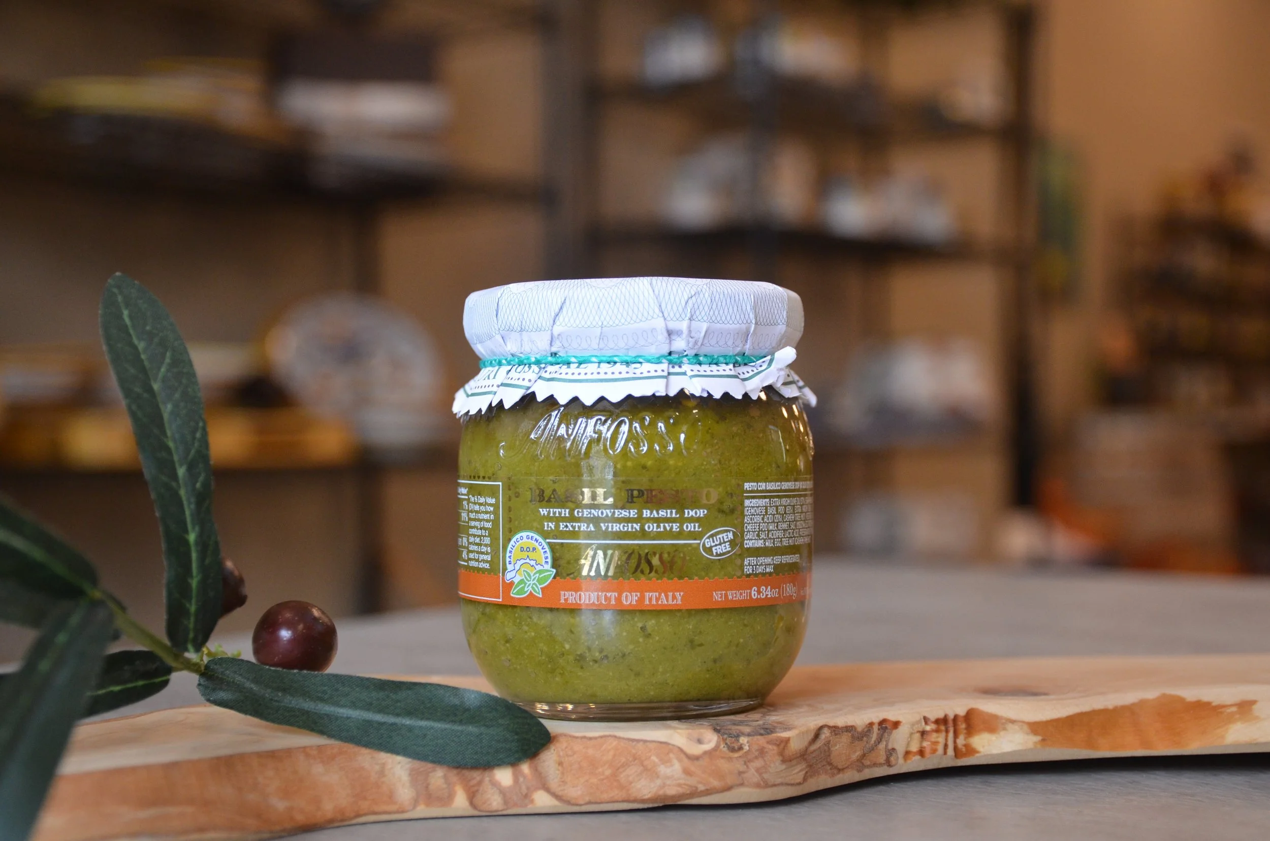 Anfosso Basil Pesto DOP 180gr