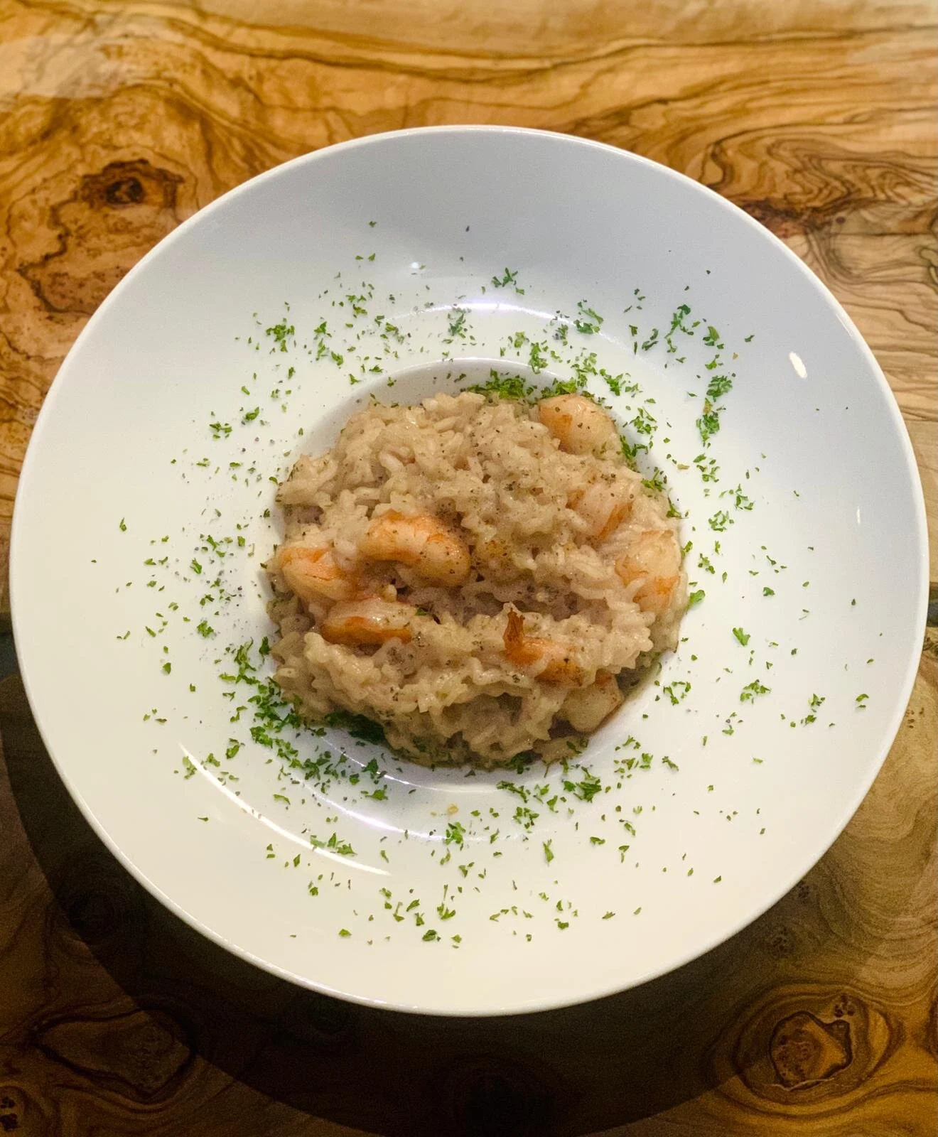 Risotto with Shrimp and Lemon