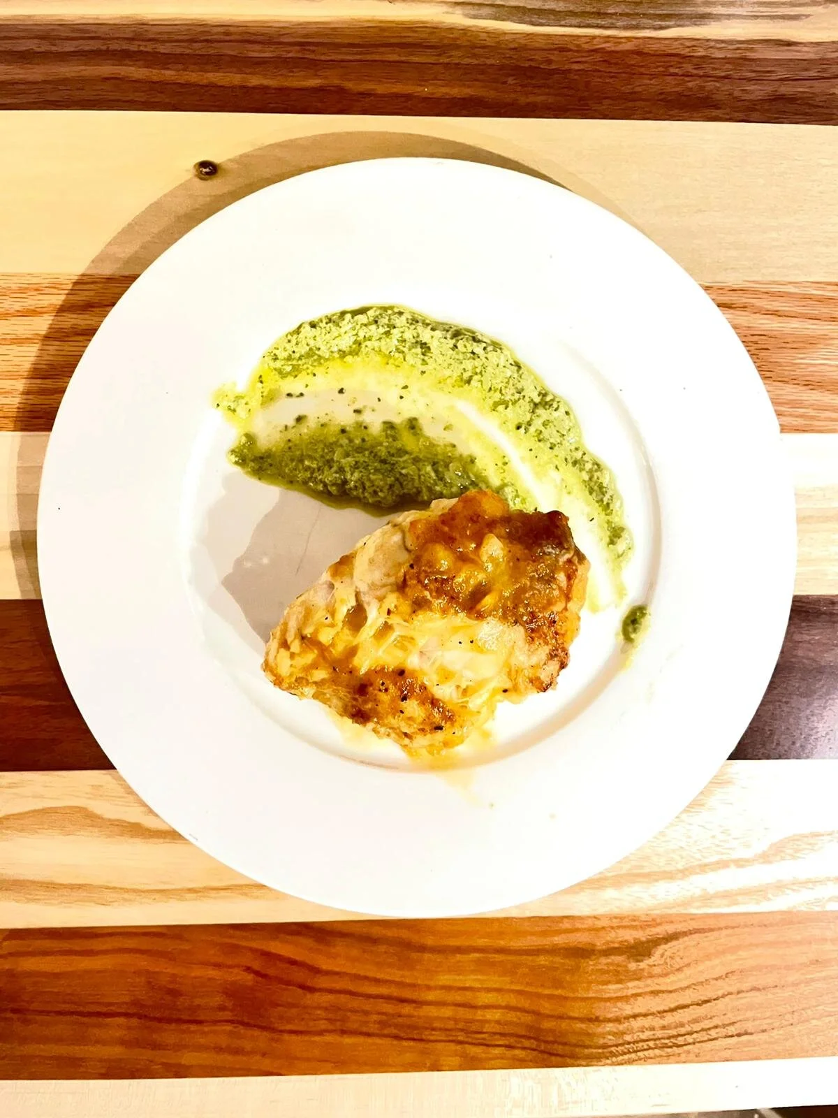 Orange Glazed Monkfish Filet