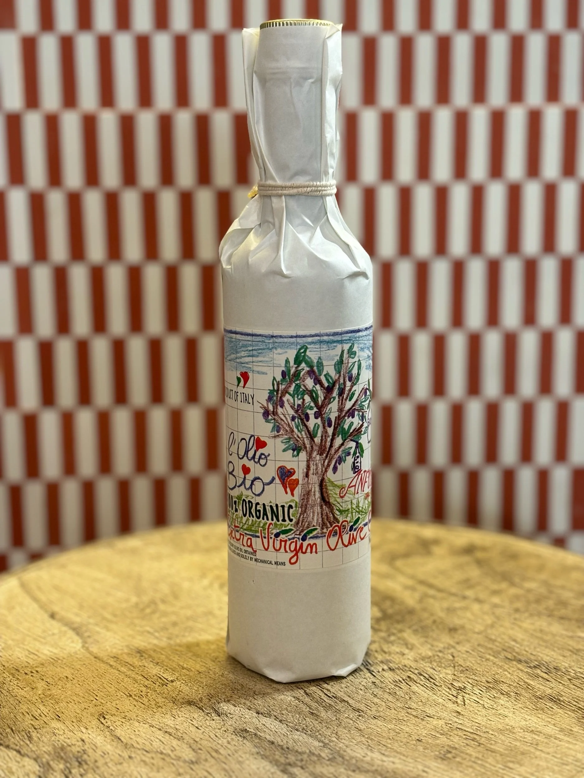 Anfosso Organic EVOO White Paper 500 ml