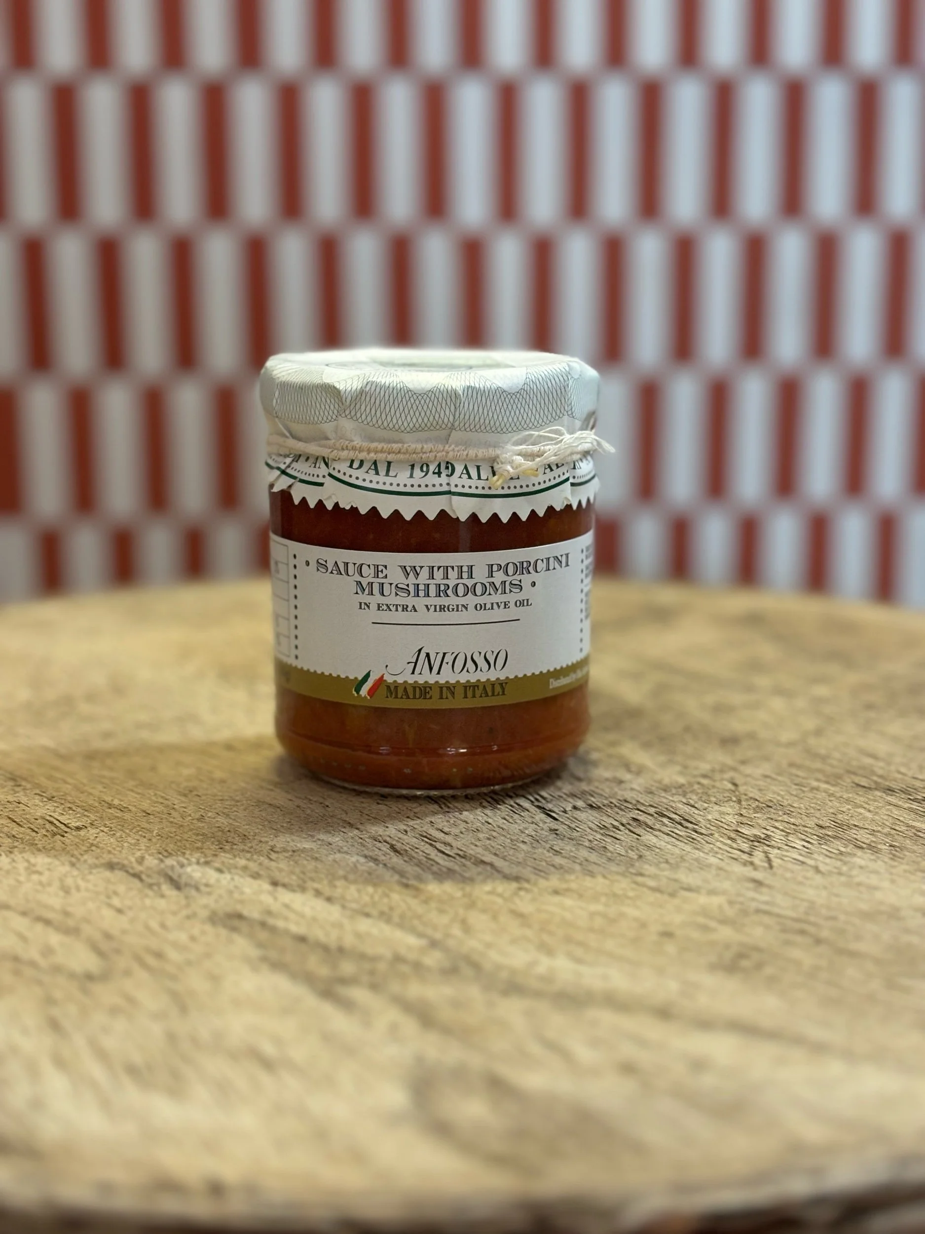 Anfosso Porcini Mushrooms Tomato Sauce 180gr