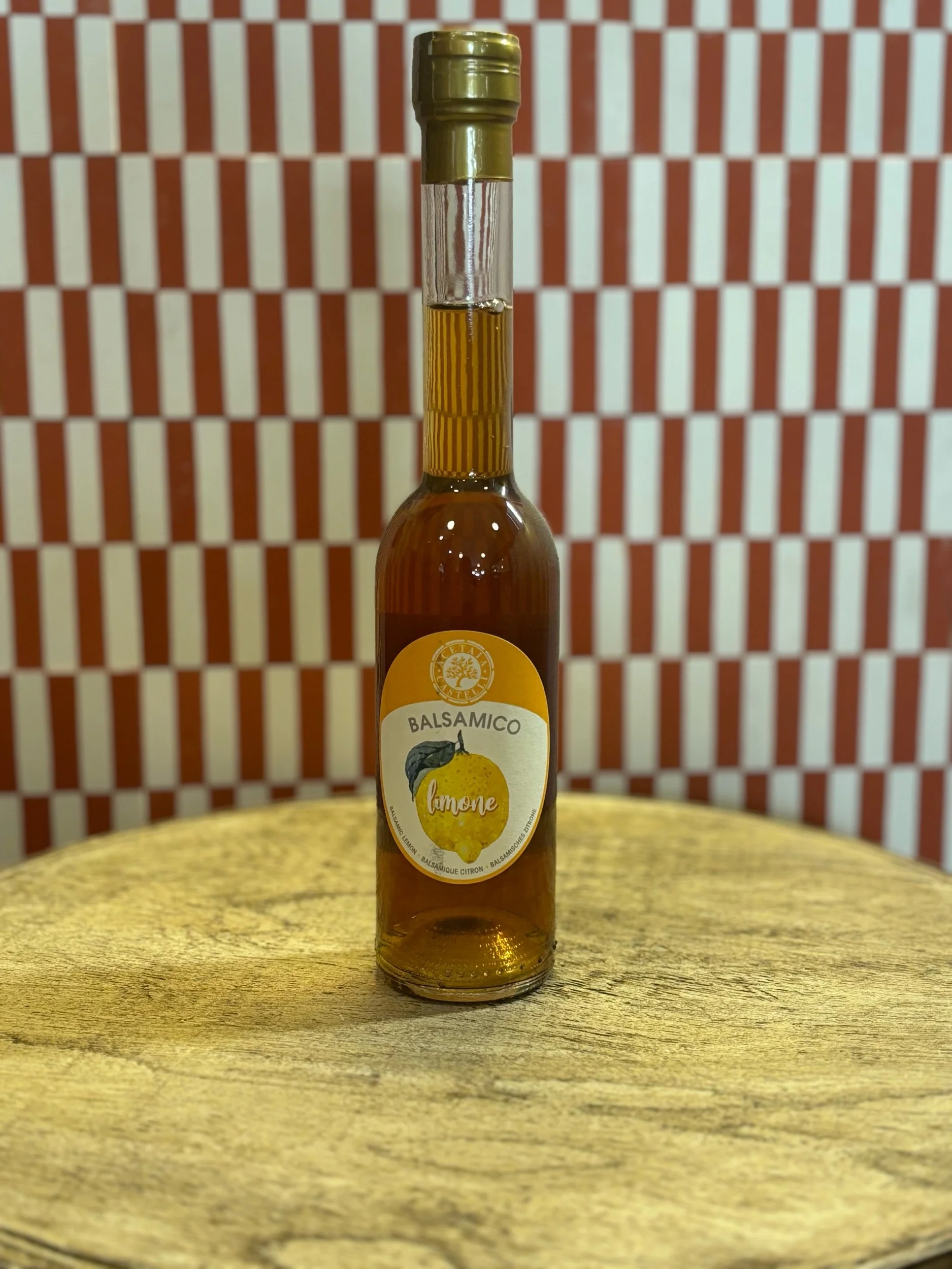Acetaia Castelli Balsamic Condiment Lemon 250ml