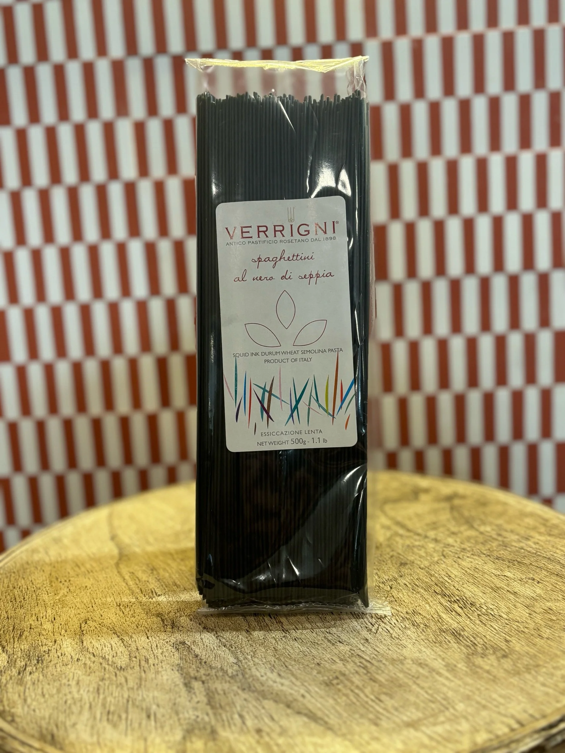 Verrigni Squid Ink Spaghetti