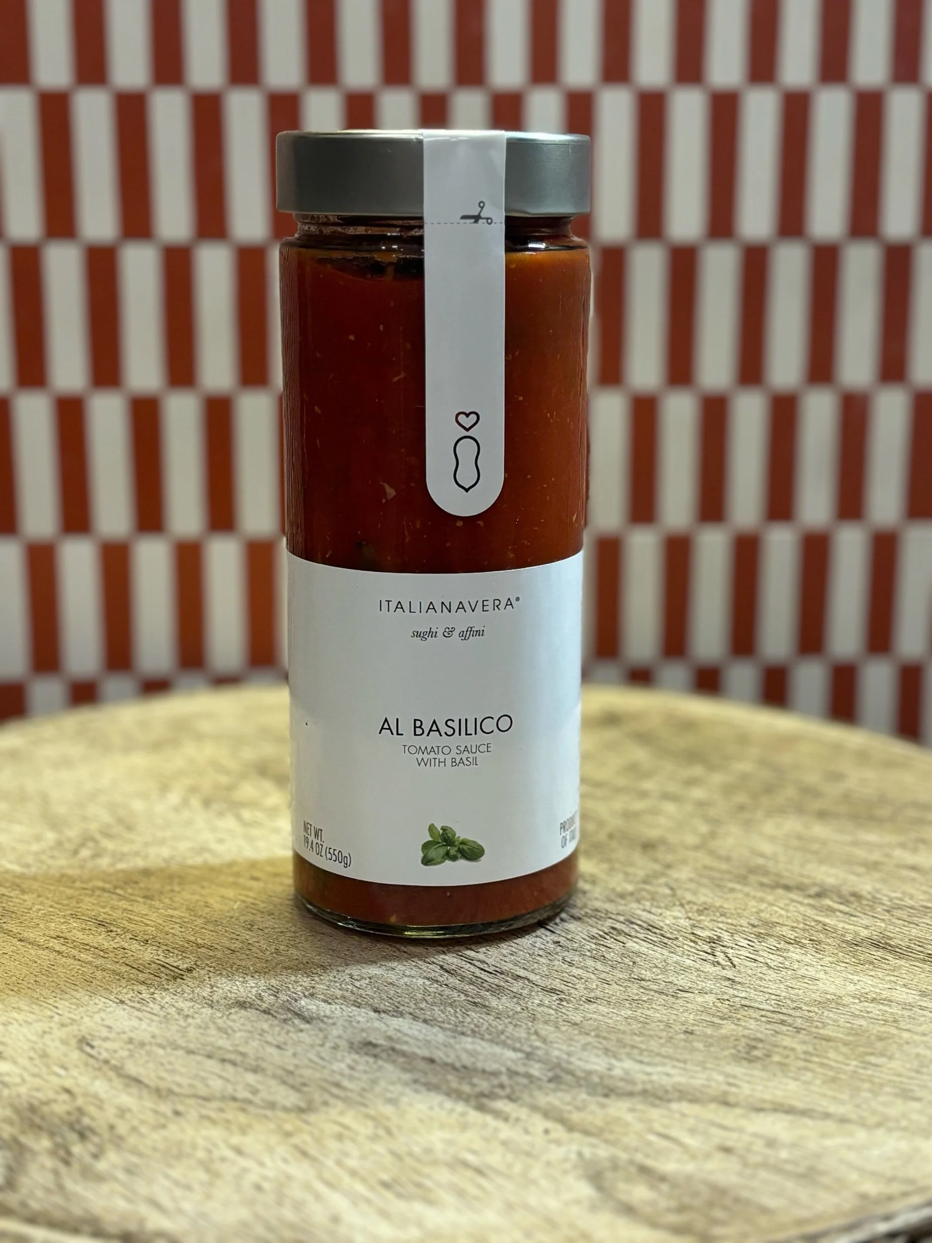 Italiana Vera Tomato Basil Sauce 550 gr