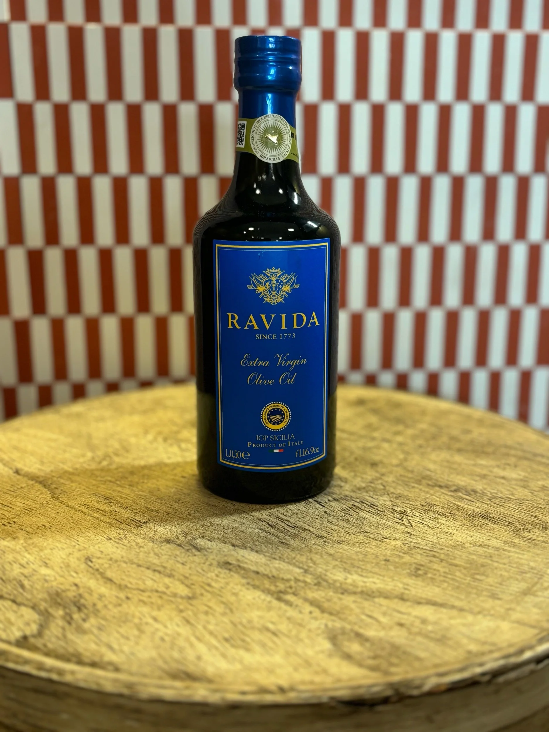 Ravida EVOO Blue (Sicily) Label 500ml