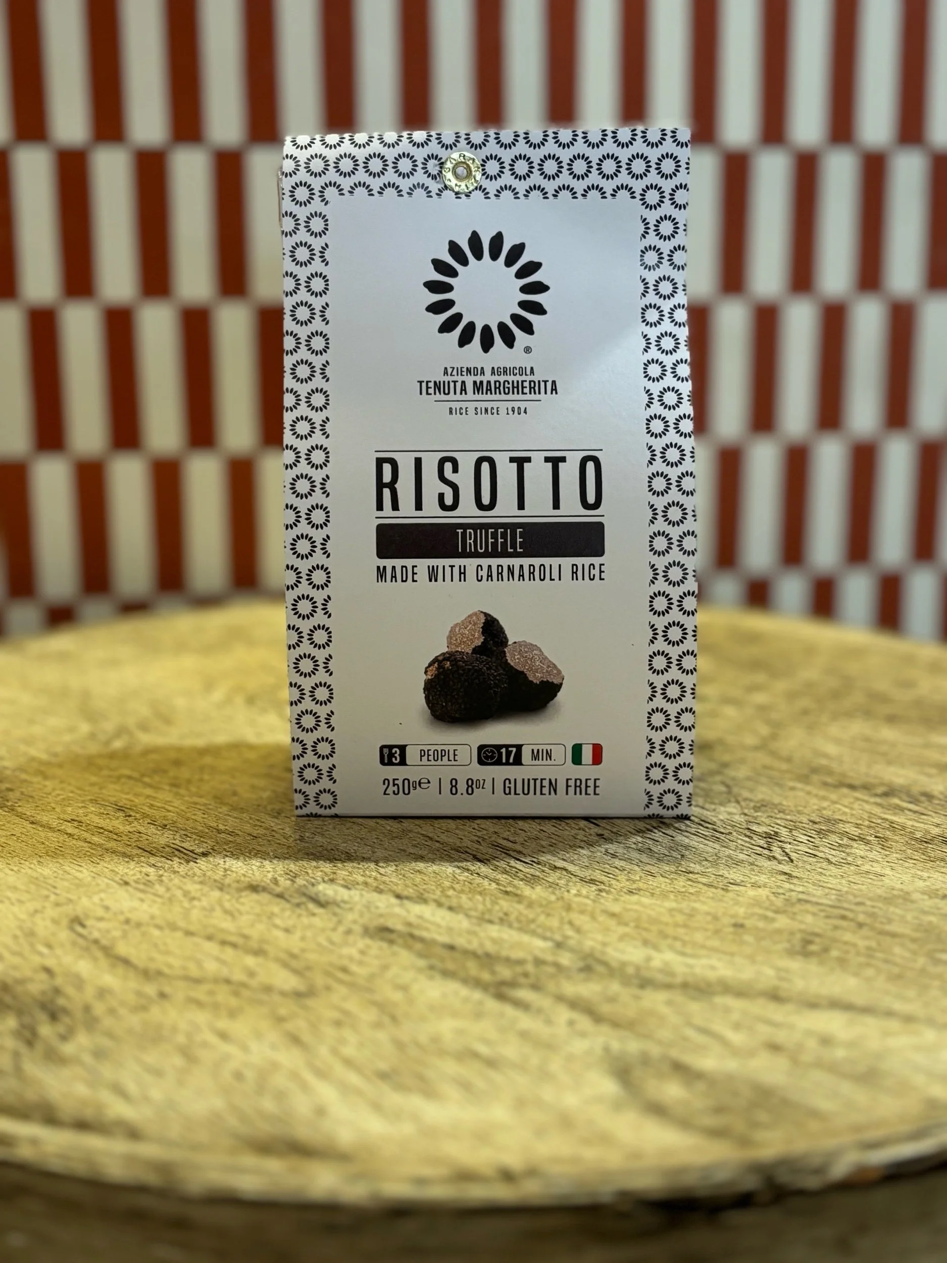 Margherita Black Truffle Risotto