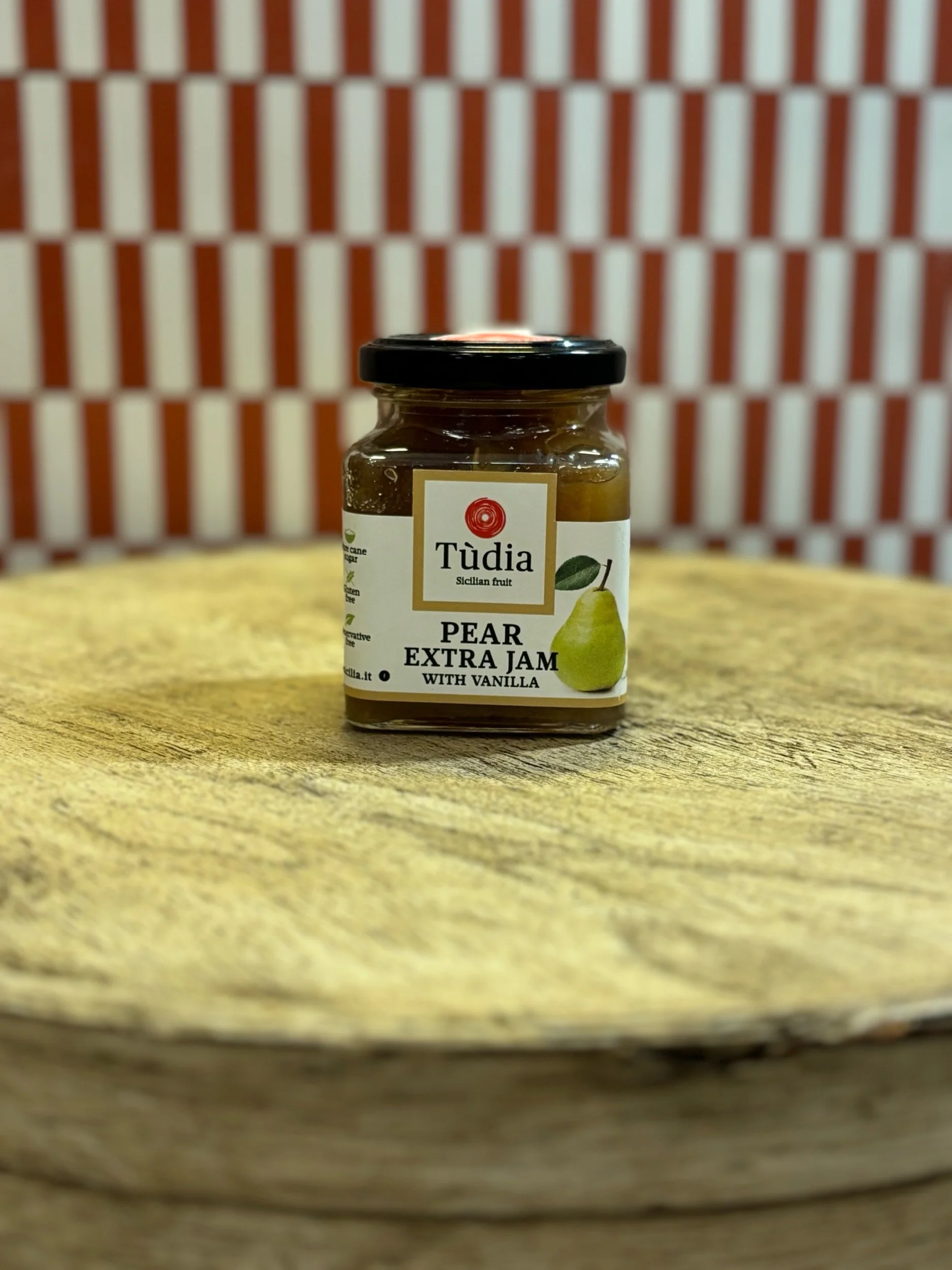 Tudia Pear and Vanilla Sicilian Jam