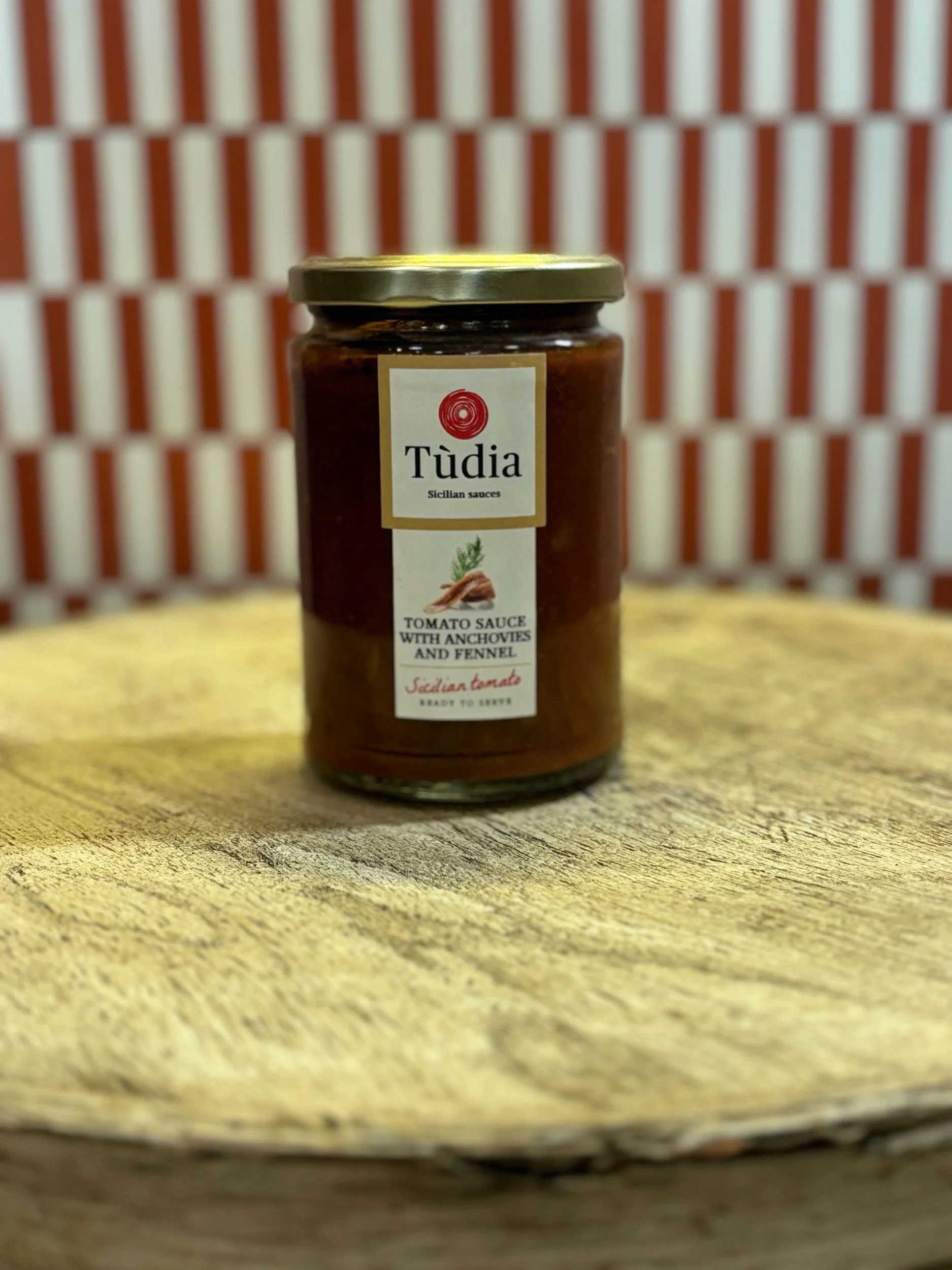 Tudia Anchovies and Fennel Tomato Sauce