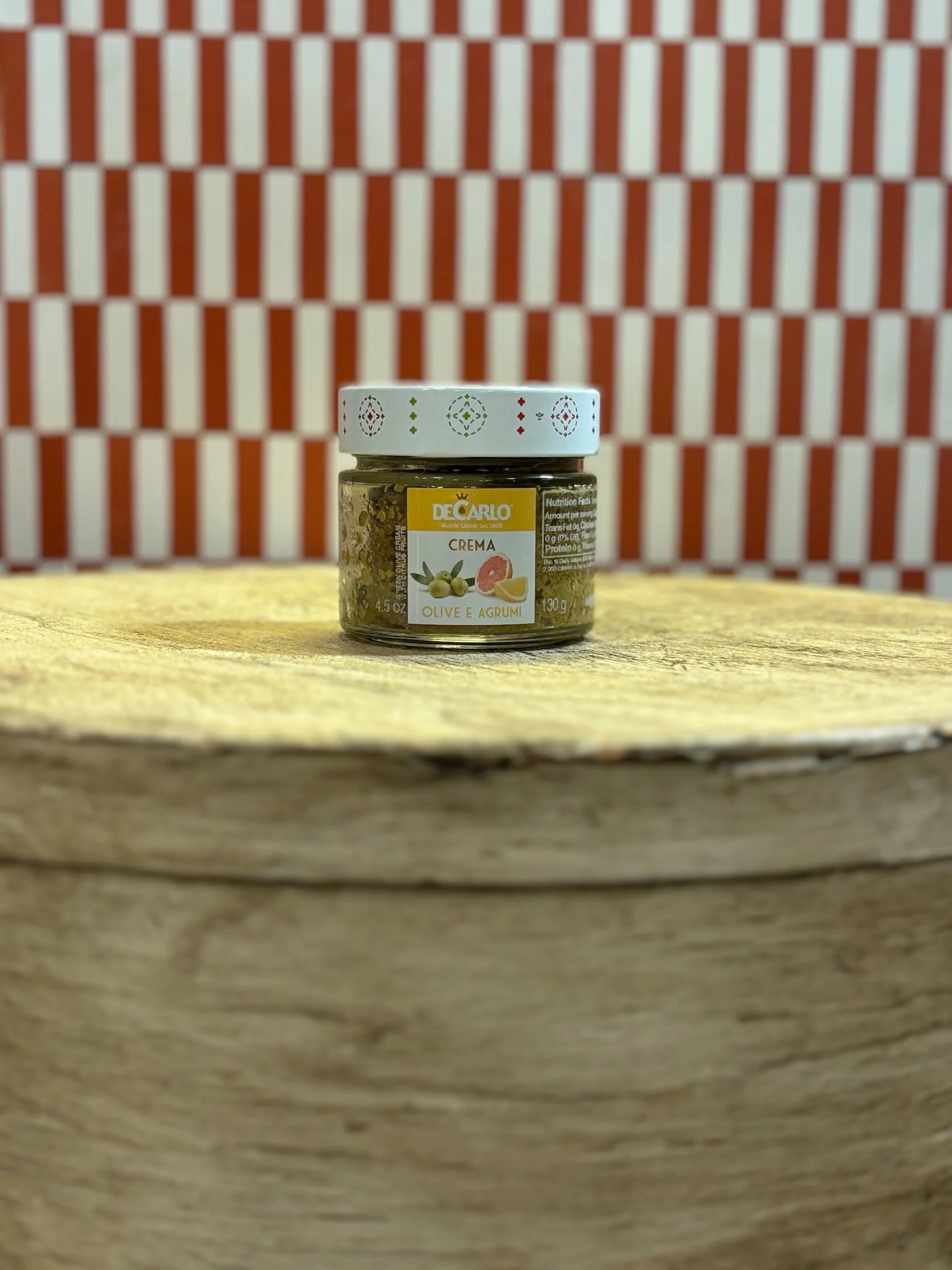 De Carlo Green Olive Cream with Citrus