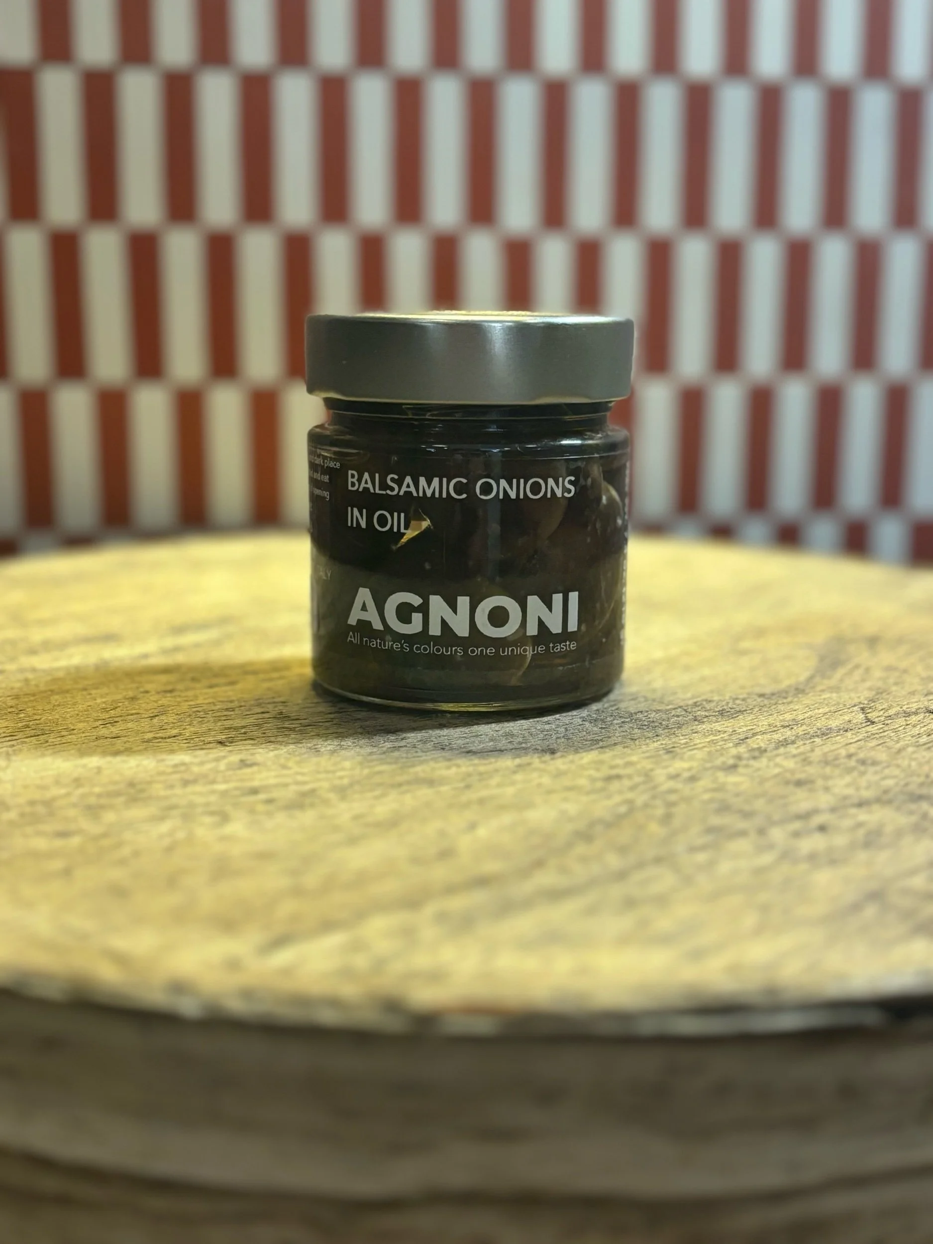 Agnoni Balsamic onions in oil 212 gr