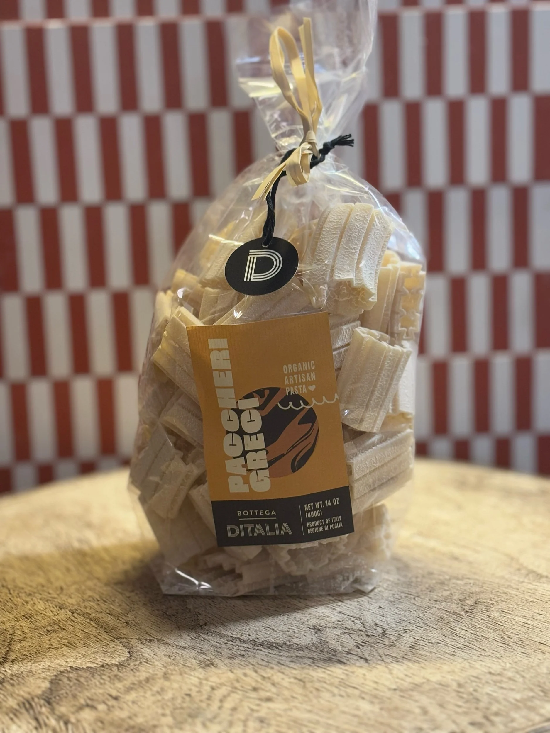 D’Italia Organic Pacchero Greco