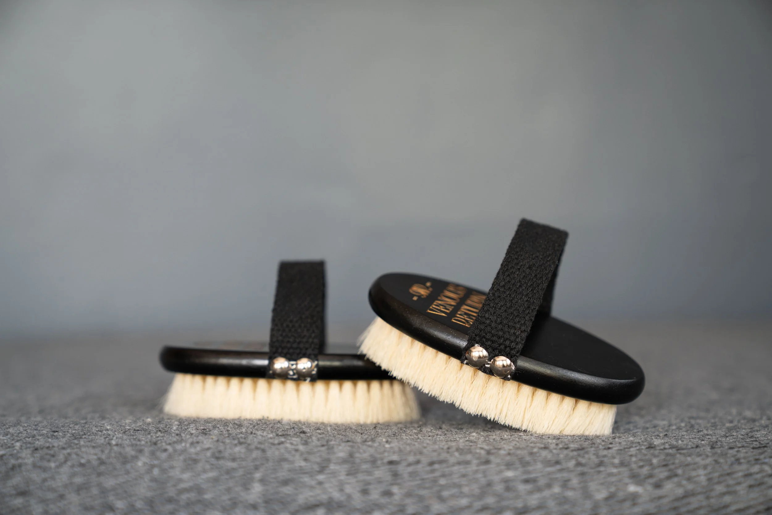 Venous Return Healing's Body Dry Brush for lymphatic drainage self massage.