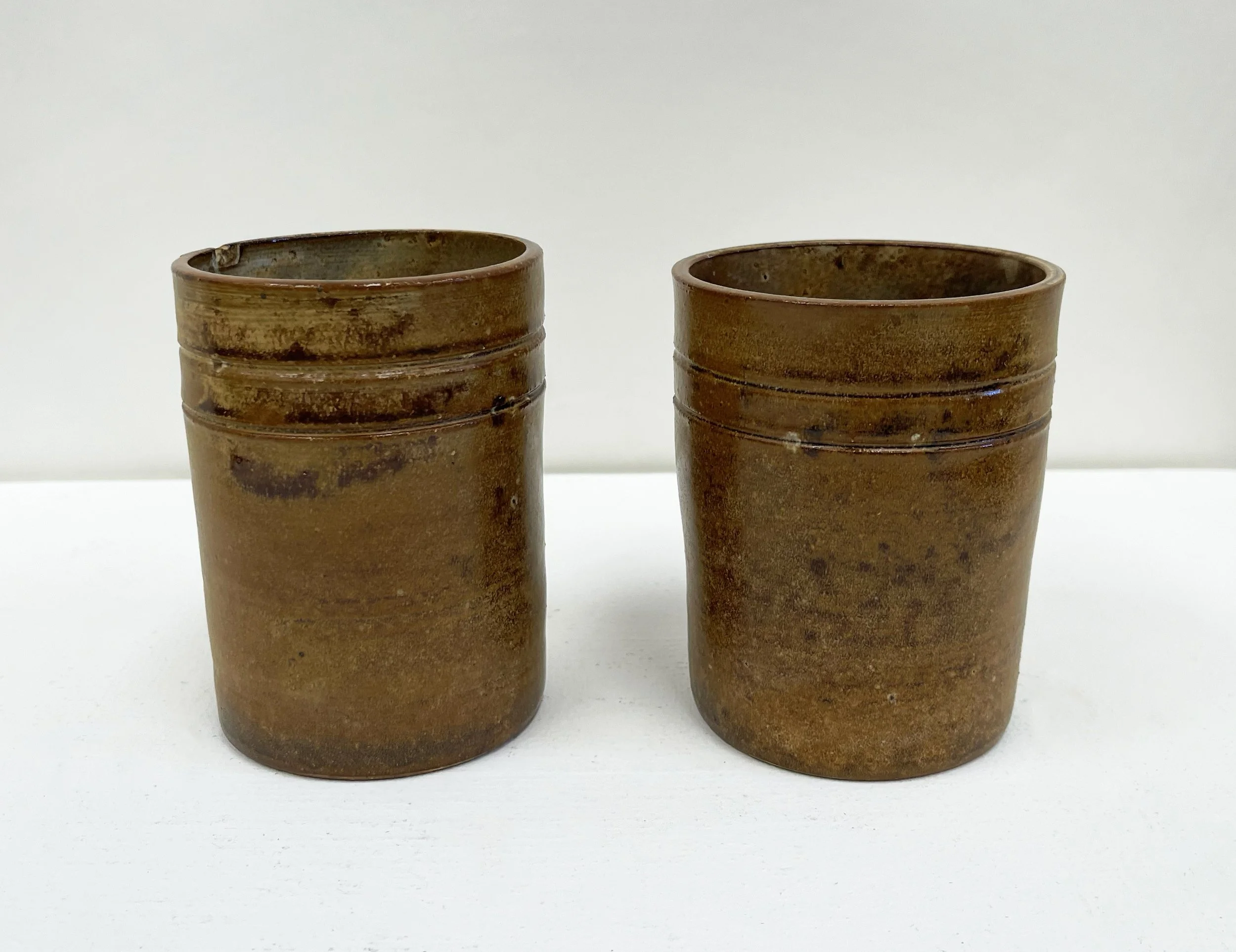  Cup Pairs  Functional Approaches, Spring 2022  Stoneware, glaze, cone 6 