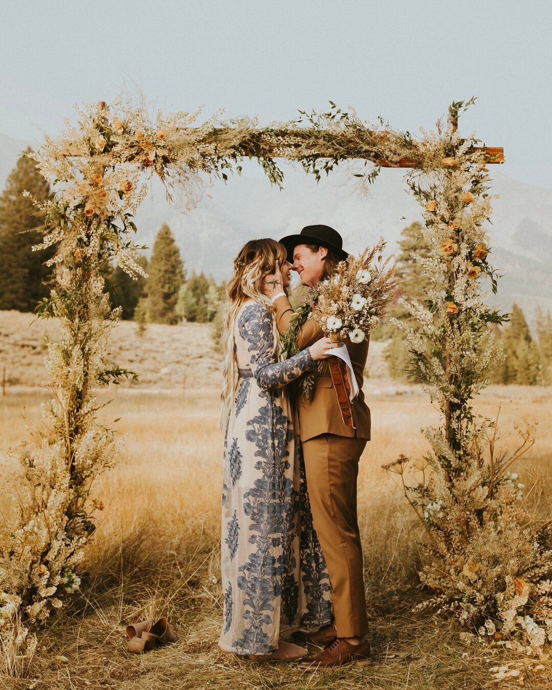 There&rsquo;s nothing quite like saying I do in the Sawtooth Mountains&hellip;