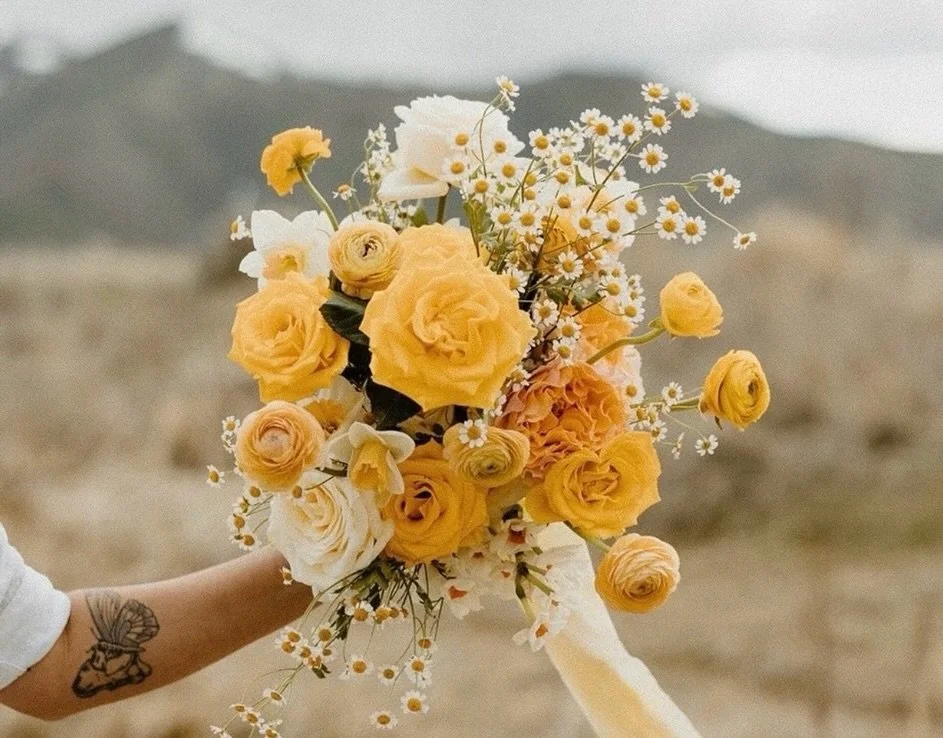 When we work within a single color palette, we can focus deeply on texture, scale, structure, and movement. The result feels refined, cohesive, and incredibly elevated, never busy, never trendy. 

For couples who love understated elegance but still w