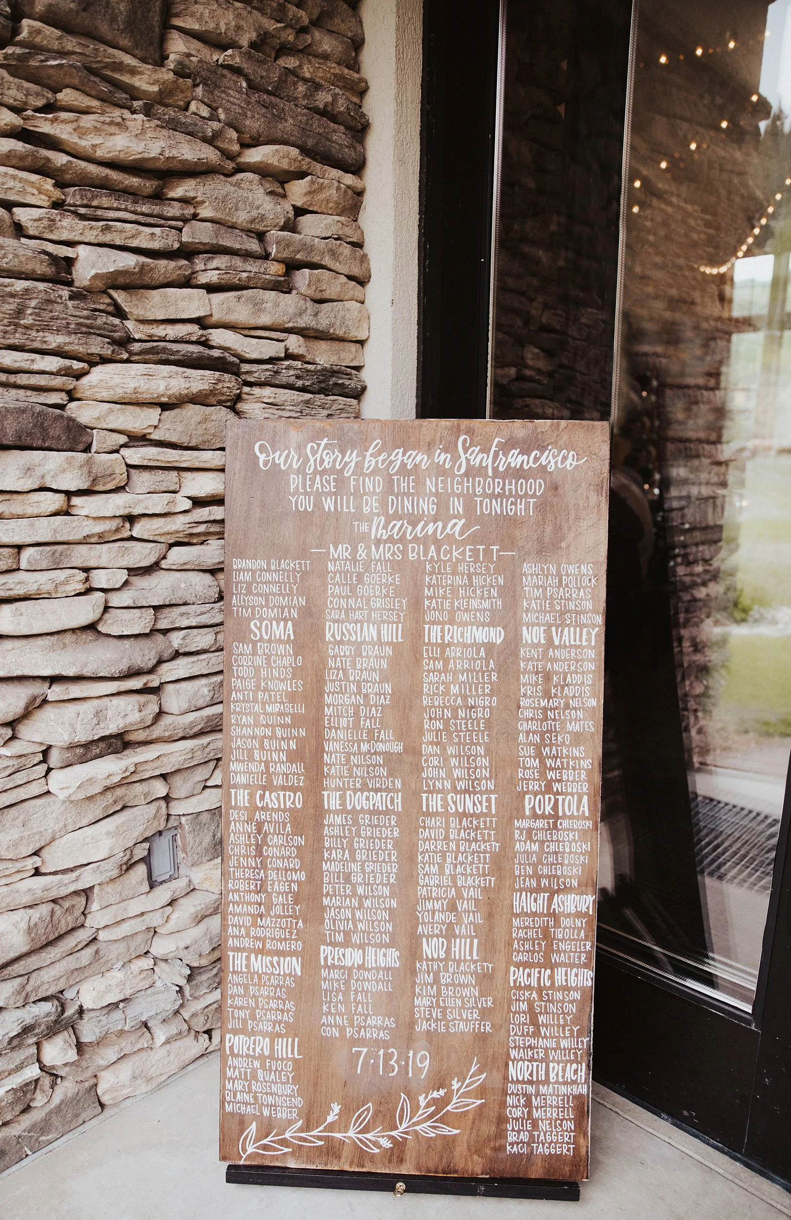 Seating Chart