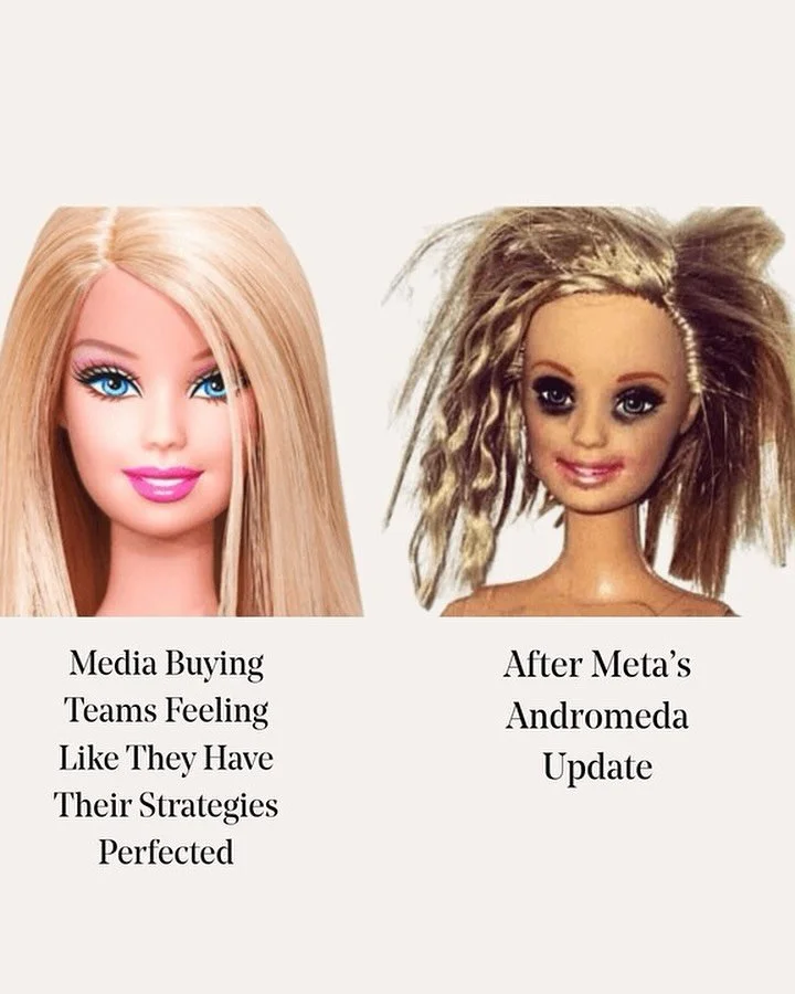 Meta Andromeda: turning years of marketing experience into a button that says &lsquo;trust us&rsquo;.

@meta @instagram