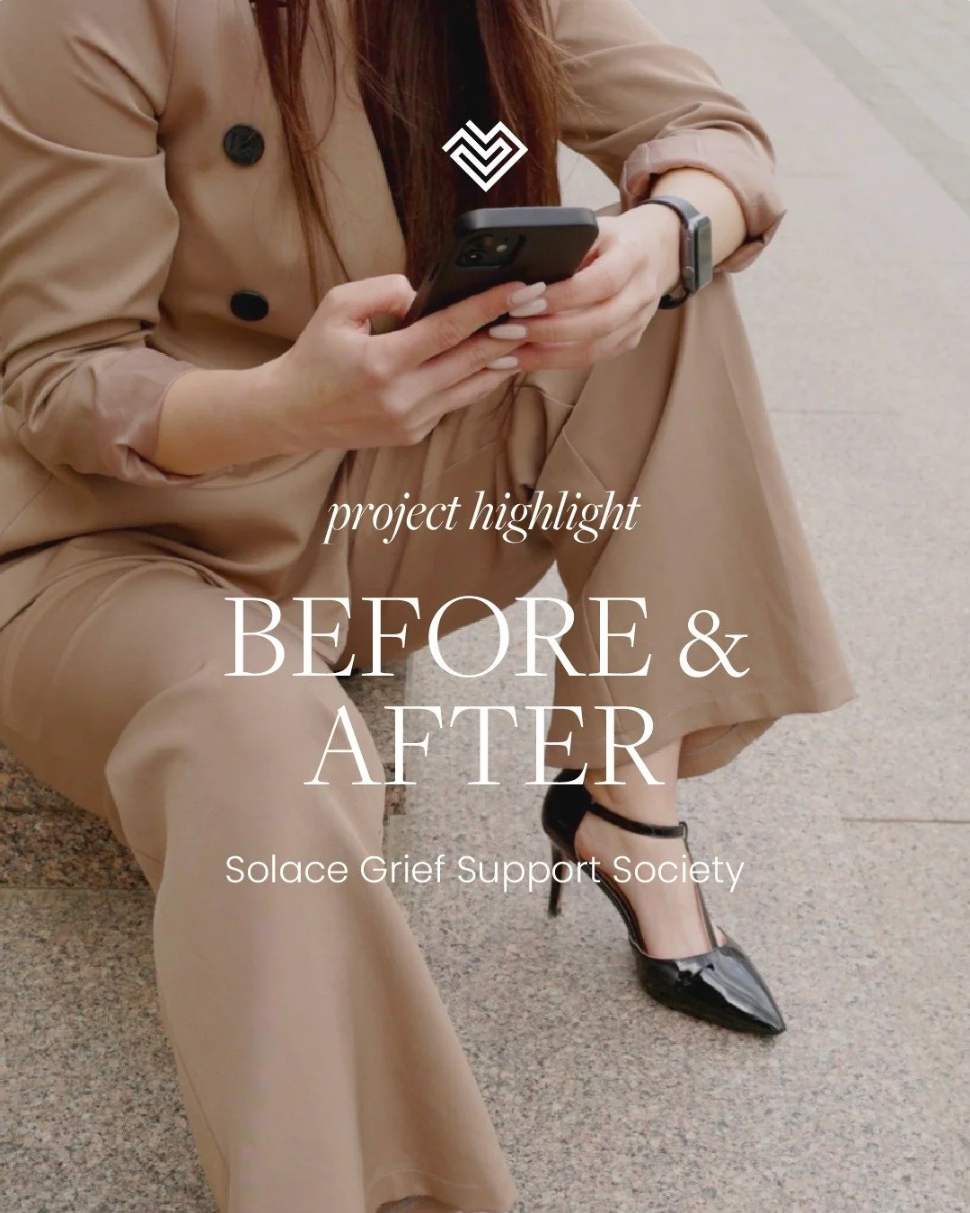 Grief can feel isolating, but support should feel welcoming. Through our Big Heart Grant, we partnered with Solace Grief Support Society to redesign key pages on their website &mdash; creating a calm, supportive digital space where people can:

🌿 Se