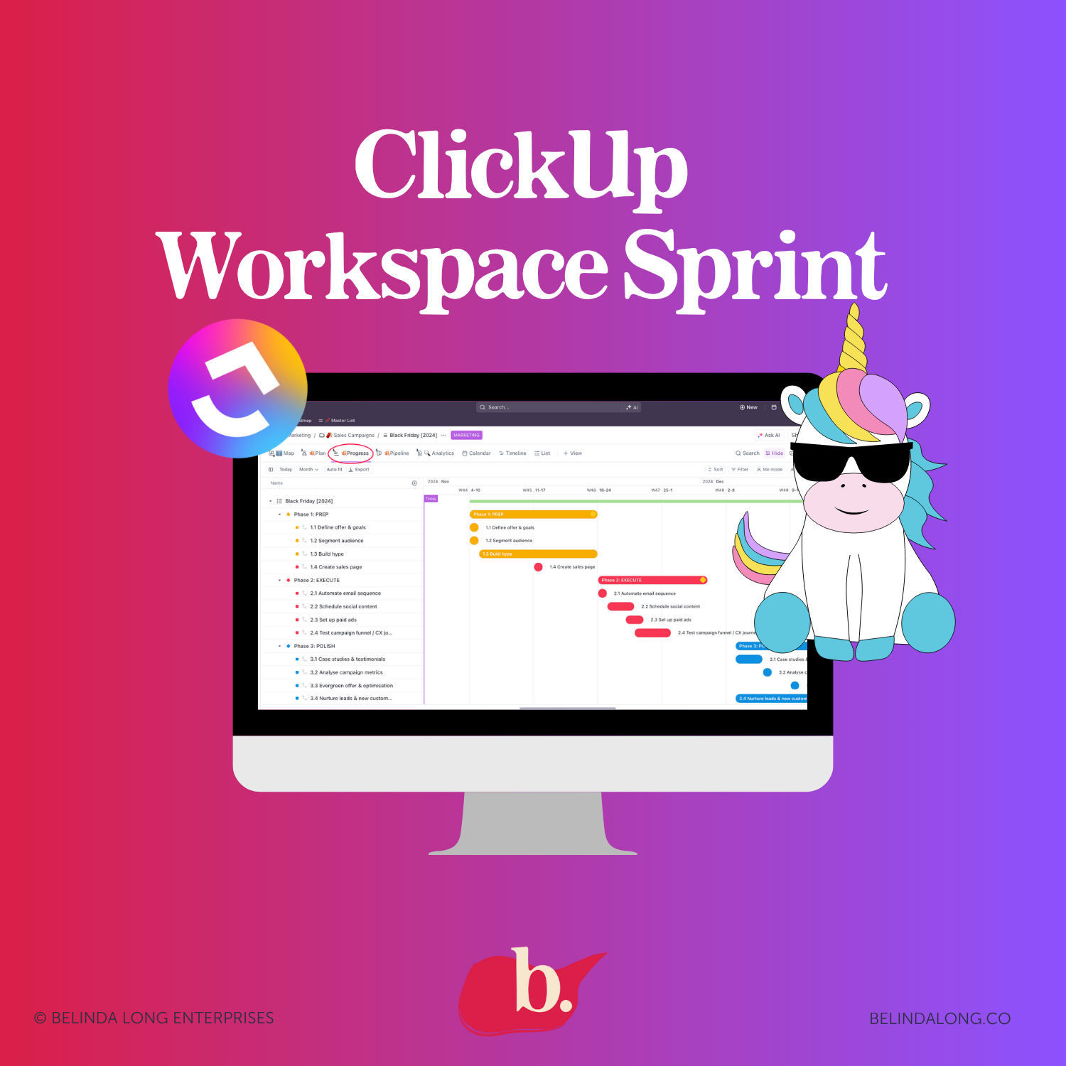 ClickUp Workspace Sprint