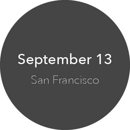Sept 13 - Golden Gate Park, San Francisco