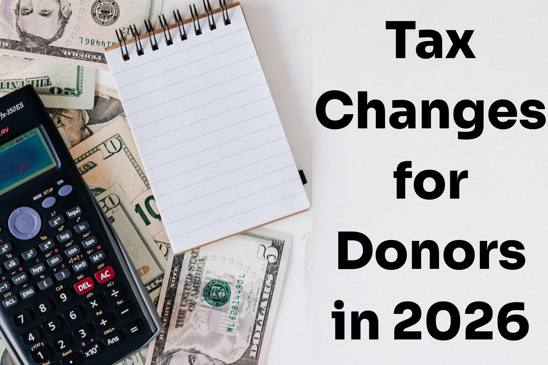 New Tax Provision for Donors in 2026